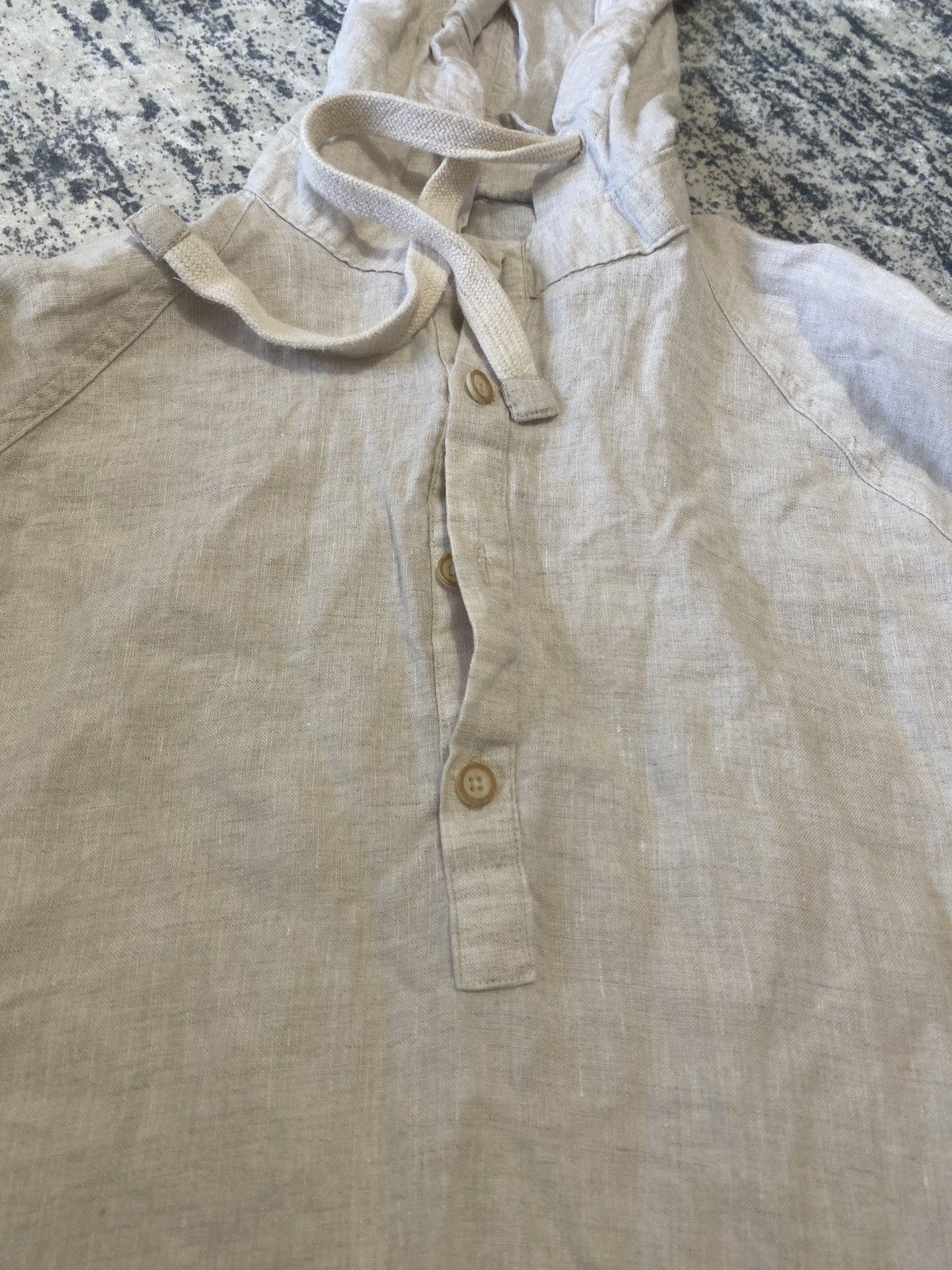 Zara Zara linen hoodie Size US M / EU 48-50 / 2 - 4 Thumbnail