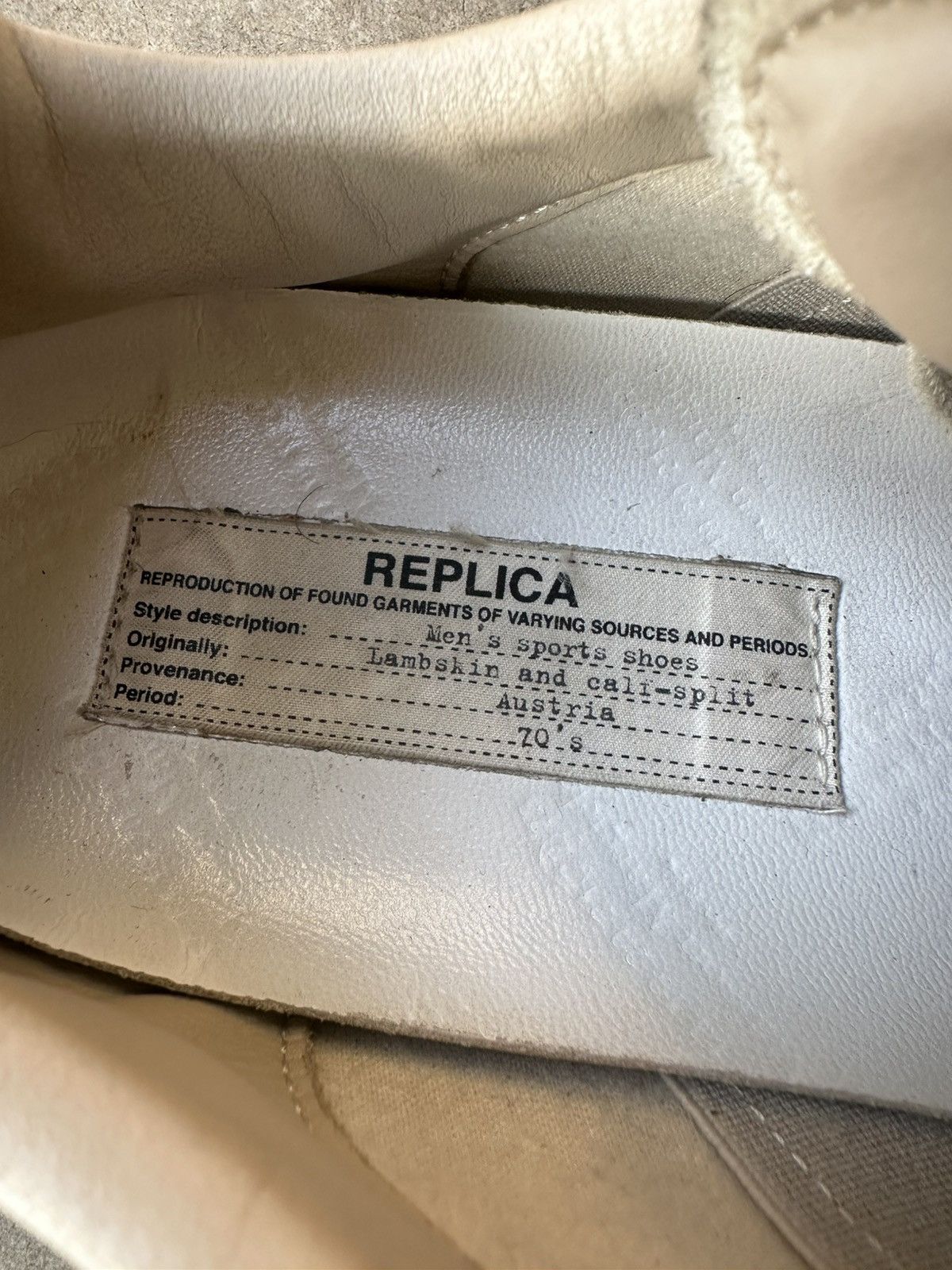 Maison Margiela Margiela Replica Gats Size US 9 / EU 42 - 6 Thumbnail