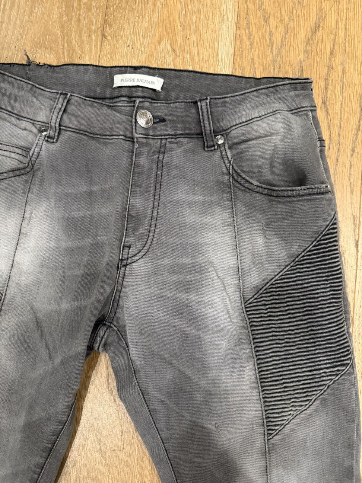 Pierre Balmain Balmain Biker Jeans Size US 32 / EU 48 - 5 Thumbnail