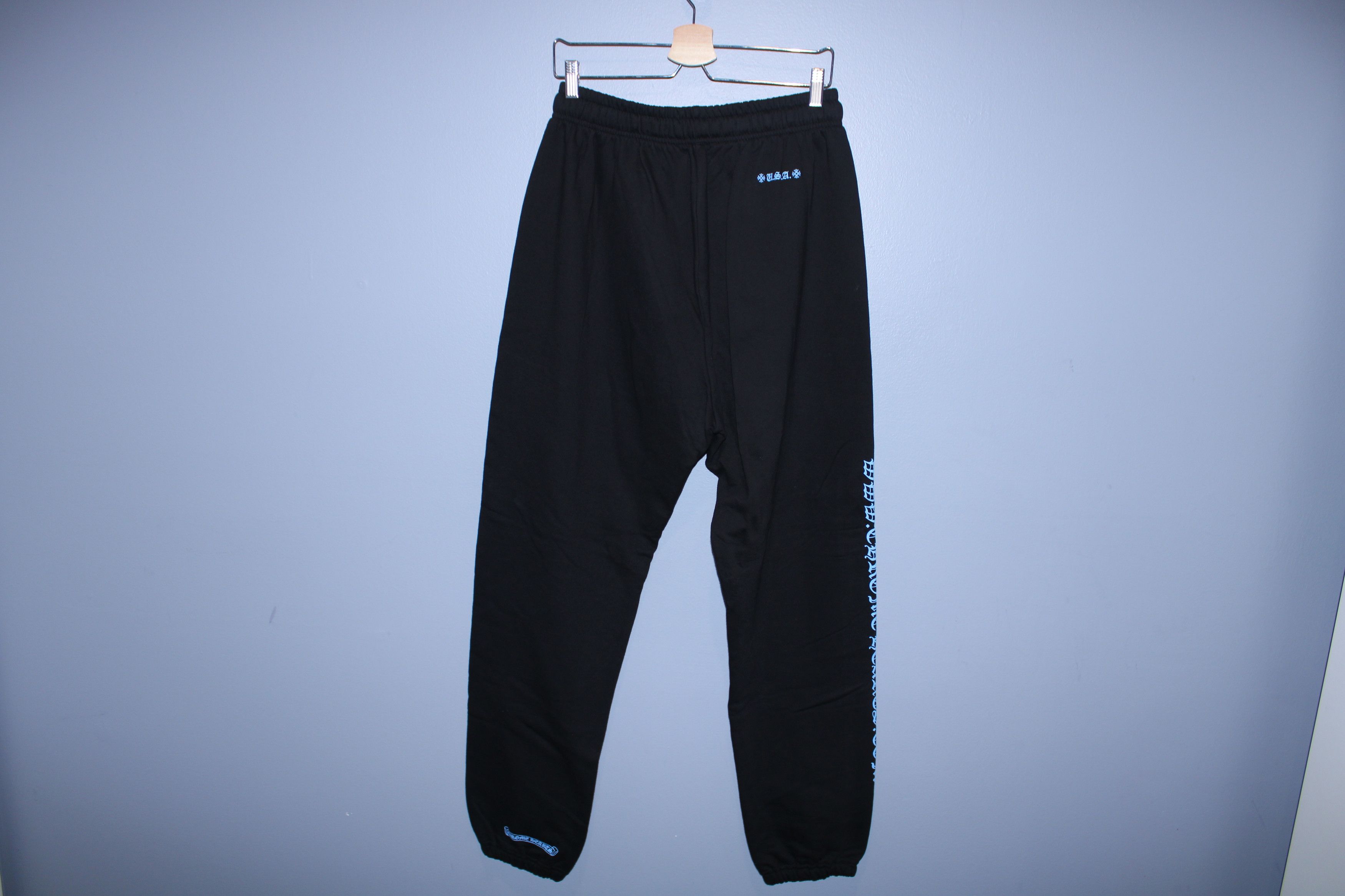 Chrome Hearts chrome hearts Online Exclusive blue horseshoe logo sweats Size US 36 / EU 52 - 2 Thumbnail