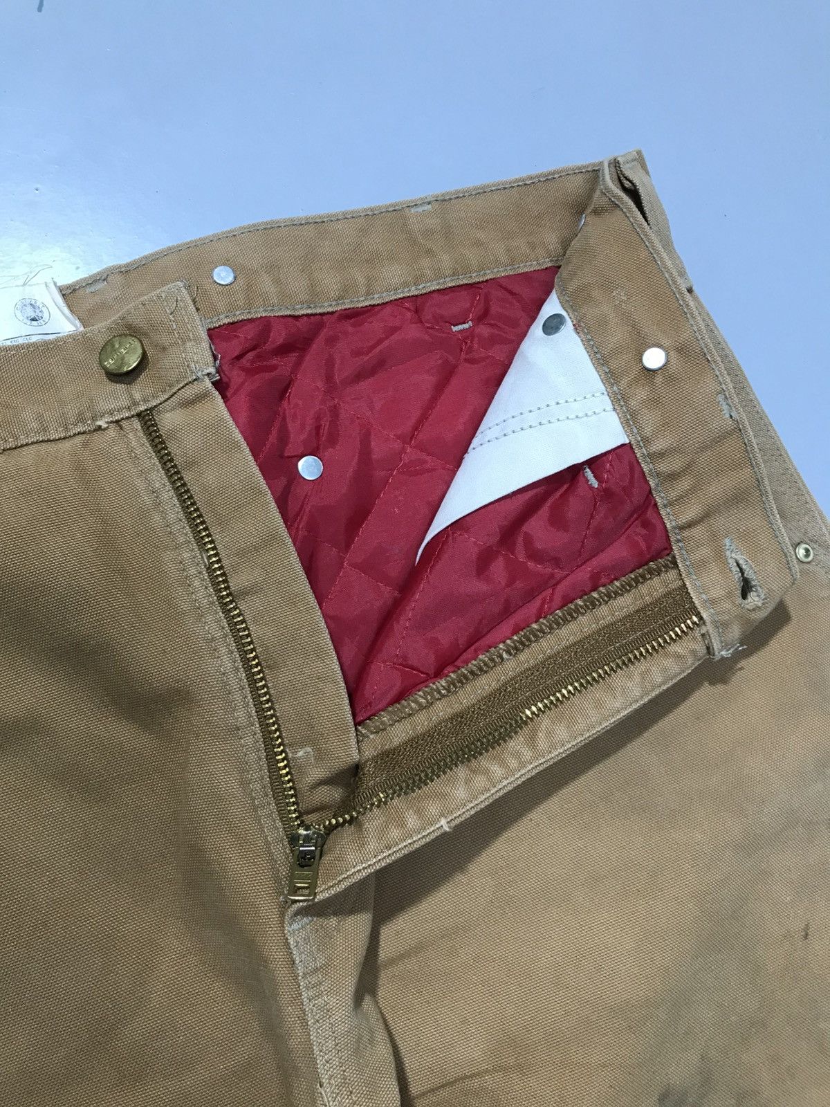 Carhartt Vintage carhartt B10 BRN quintet line workwear Size US 34 / EU 50 - 7 Thumbnail