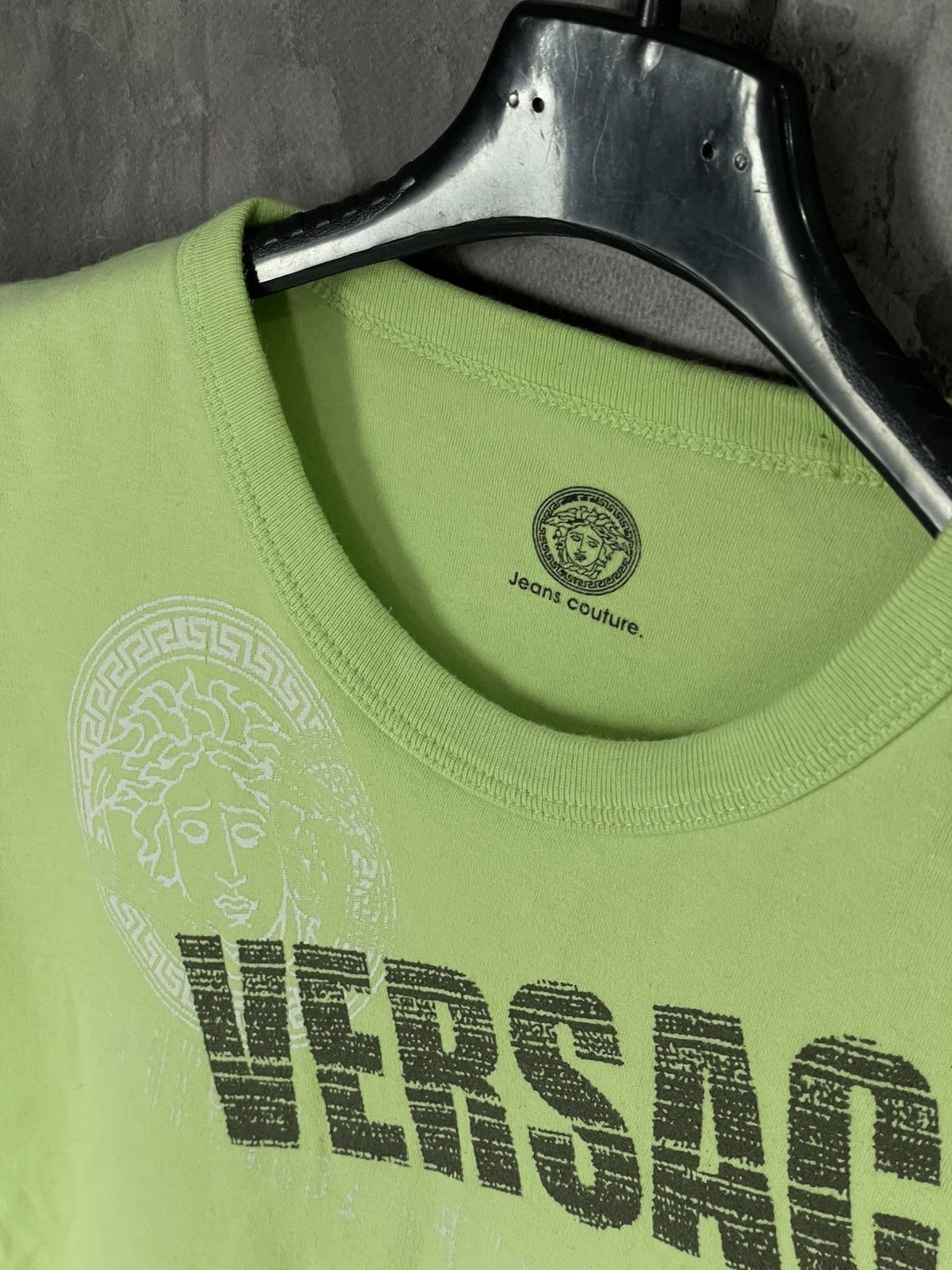Versace × Vintage Versace Classic Vintage T-Shirt Tee Big Logo 90s Size M / US 6-8 / IT 42-44 - 8 Thumbnail