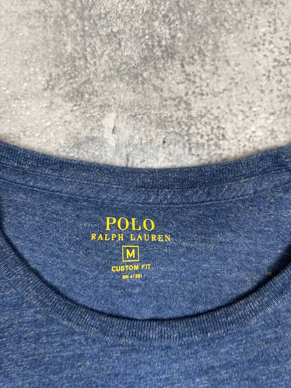 Polo Ralph Lauren Polo Ralph Lauren Men Cotton T-Shirt Blue Size M Size US M / EU 48-50 / 2 - 3 Thumbnail