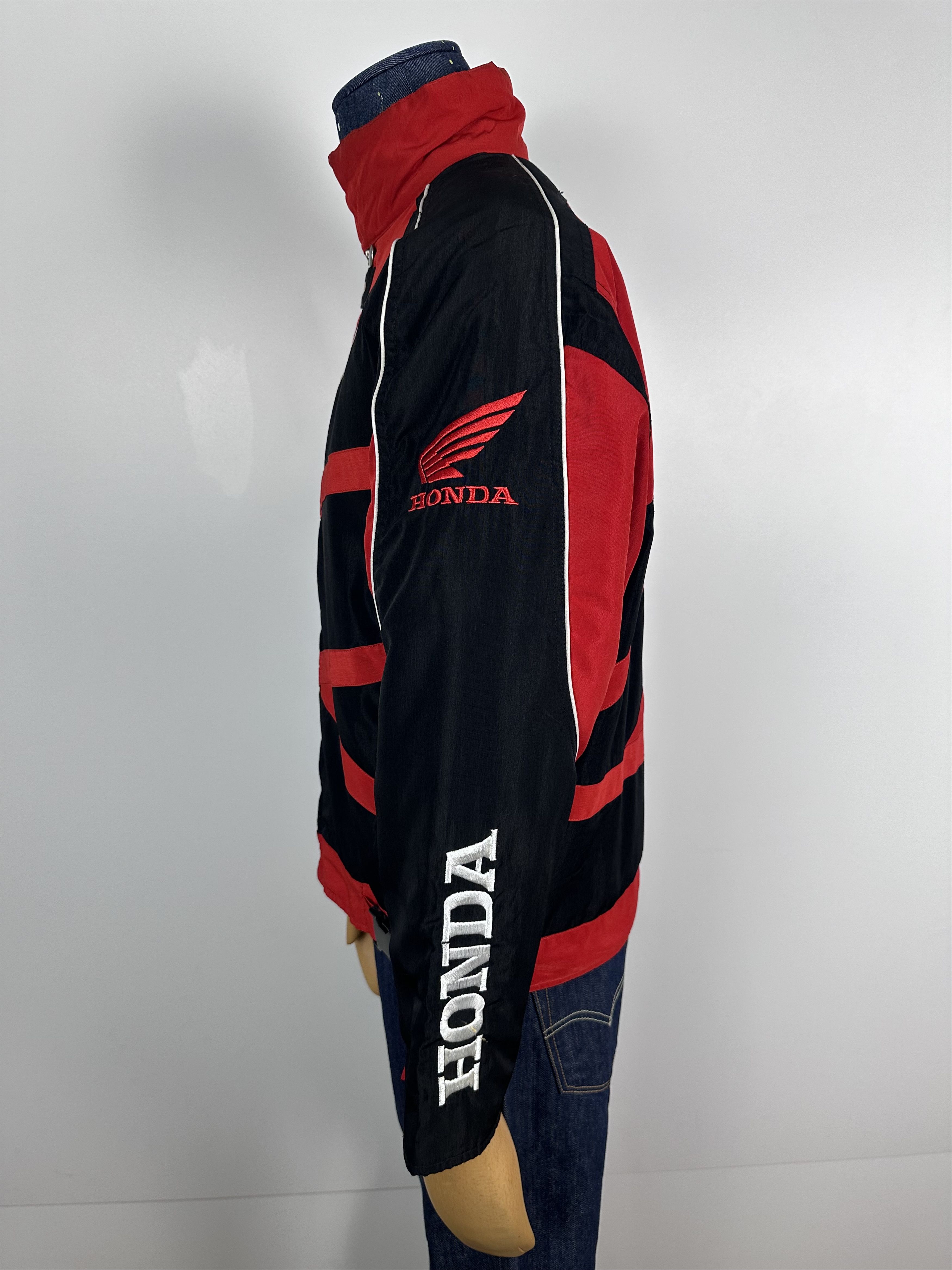 Honda × Vintage HONDA Racing HRC Mens Red Black Jacket Vintage Size L Size US L / EU 52-54 / 3 - 6 Thumbnail
