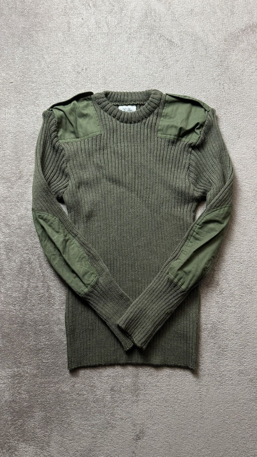 Japanese Brand Wool Knit Retro Army Sweater 80 90s’ grandpa moncler ysl usa Size US M / EU 48-50 / 2 - 2 Thumbnail