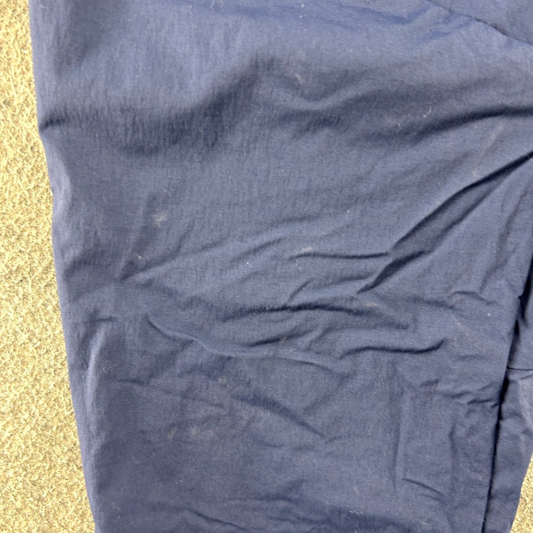 Jordan Brand Air Jordan Pants Mens 2XL Blue Navy Jogger Nylon Stretch Logo Jumpman Activewear Equipment? Size US 39 - 3 Thumbnail