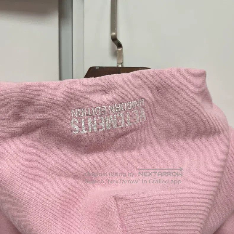 Vetements Vetements Pink Unicorn Hoodie Size US S / EU 44-46 / 1 - 5 Thumbnail