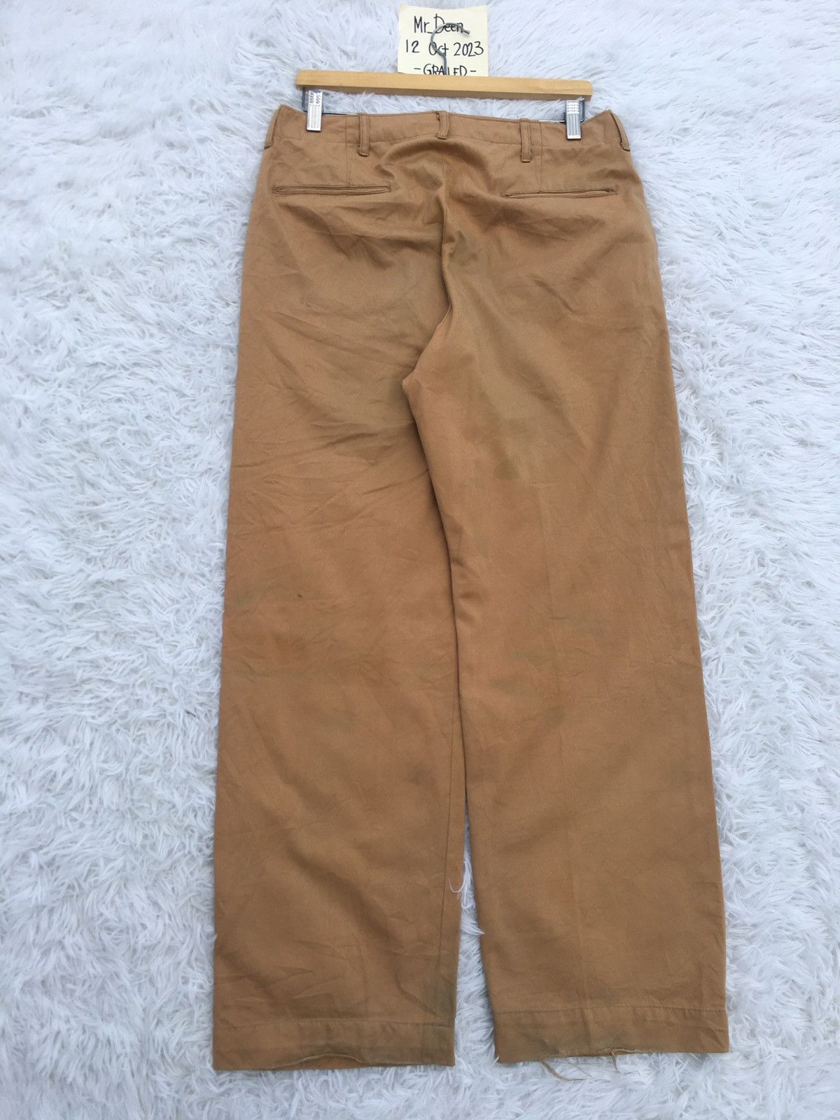 Buzz Rickson's Vtg Buzz Ricksons 1945 Model US Army Trousers/Khakis Pants Size US 32 / EU 48 - 20 Thumbnail