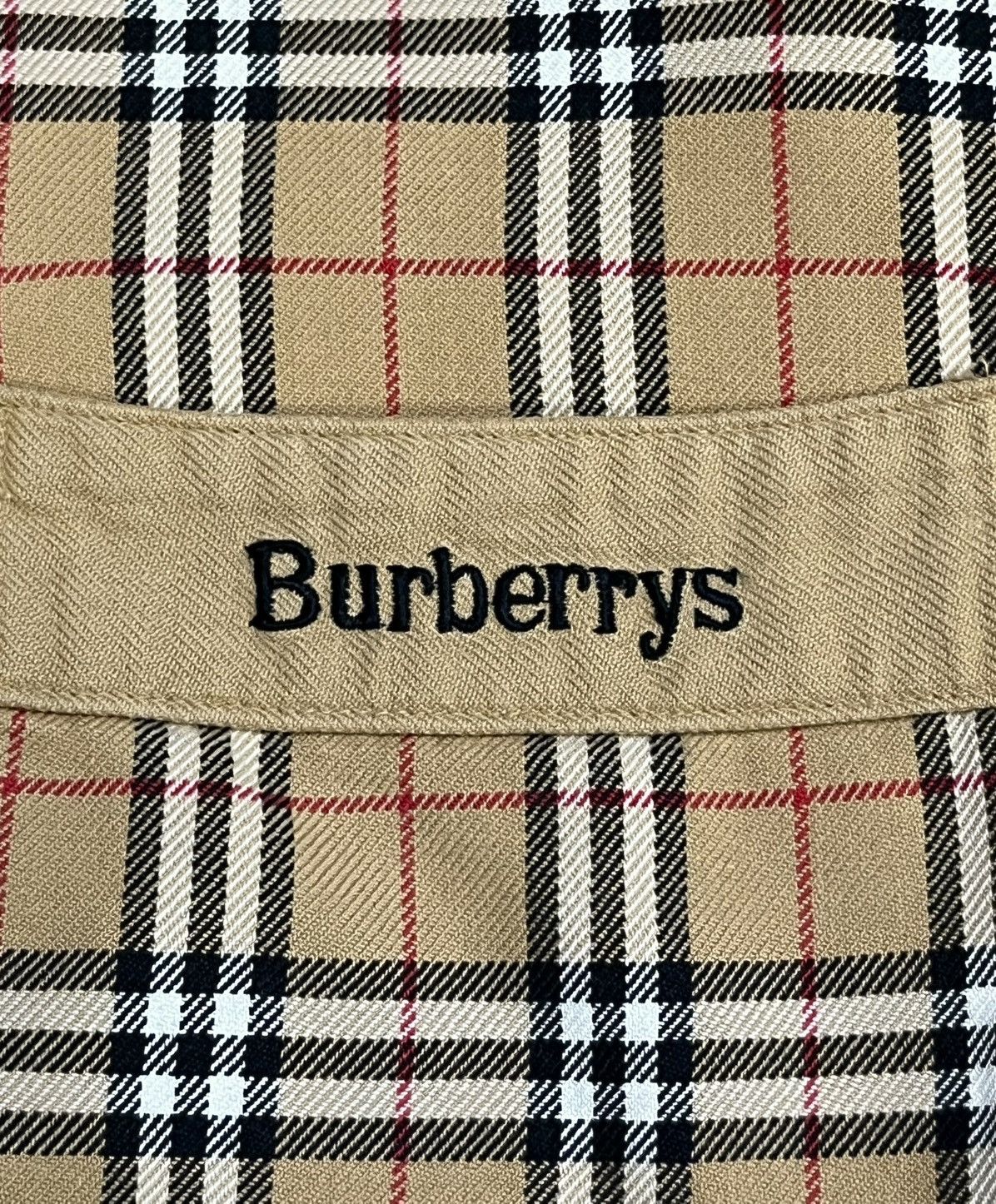 Burberry Vintage BURBERRYS' Nova Check Longsleeve Pajama Shirt Size US S / EU 44-46 / 1 - 7 Thumbnail