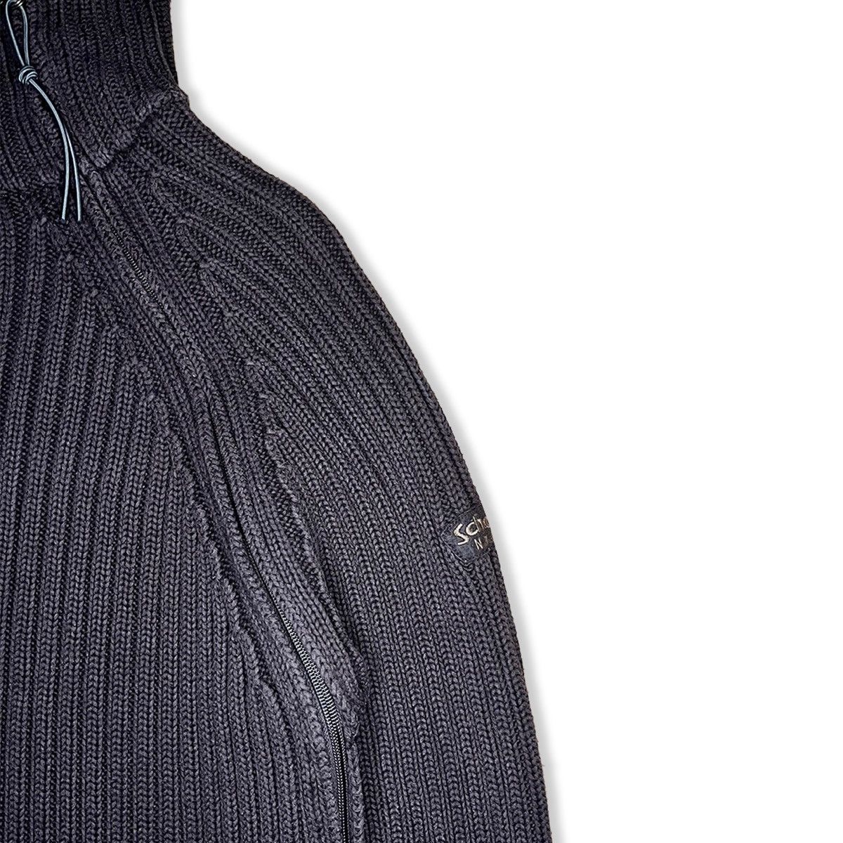Schott 2006 Schott NYC Dual Zip Balaclava Knit Size US XXL / EU 58 / 5 - 8 Thumbnail