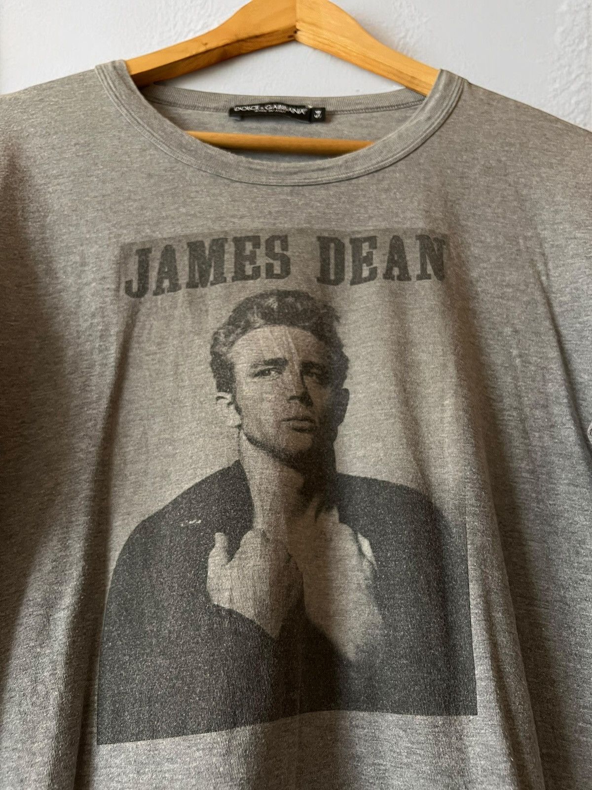 DOLCE & GABBANA JAMES DEAN VINTAGE T SHIRT TEE AVANT GARDE