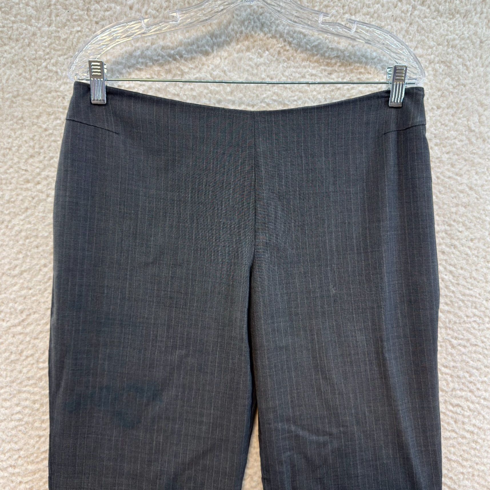 Gap VINTAGE Gap Trousers Dress Pants 12 14 30 32 Grey Pinstripe Corpcore Office Womens Size 34" / US 12 / IT 48 - 3 Thumbnail