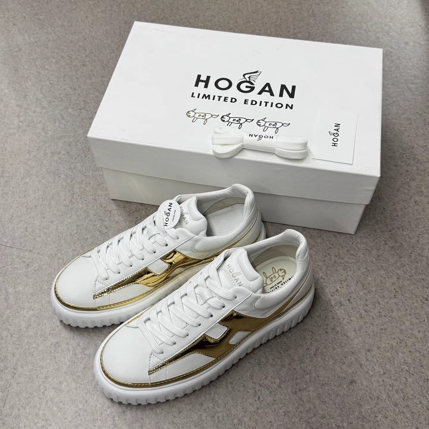 Hogan Hogan Platinum Platform Sneakers K15 Size US 6.5 / EU 39-40 - 9 Thumbnail