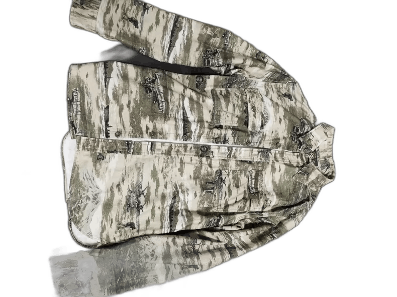 Double RL Camouflage Military Shirt