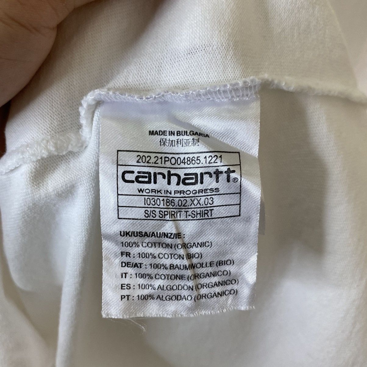 Carhartt Wip Carhartt WIP Spirit For Change T Shirt Size US L / EU 52-54 / 3 - 5 Thumbnail