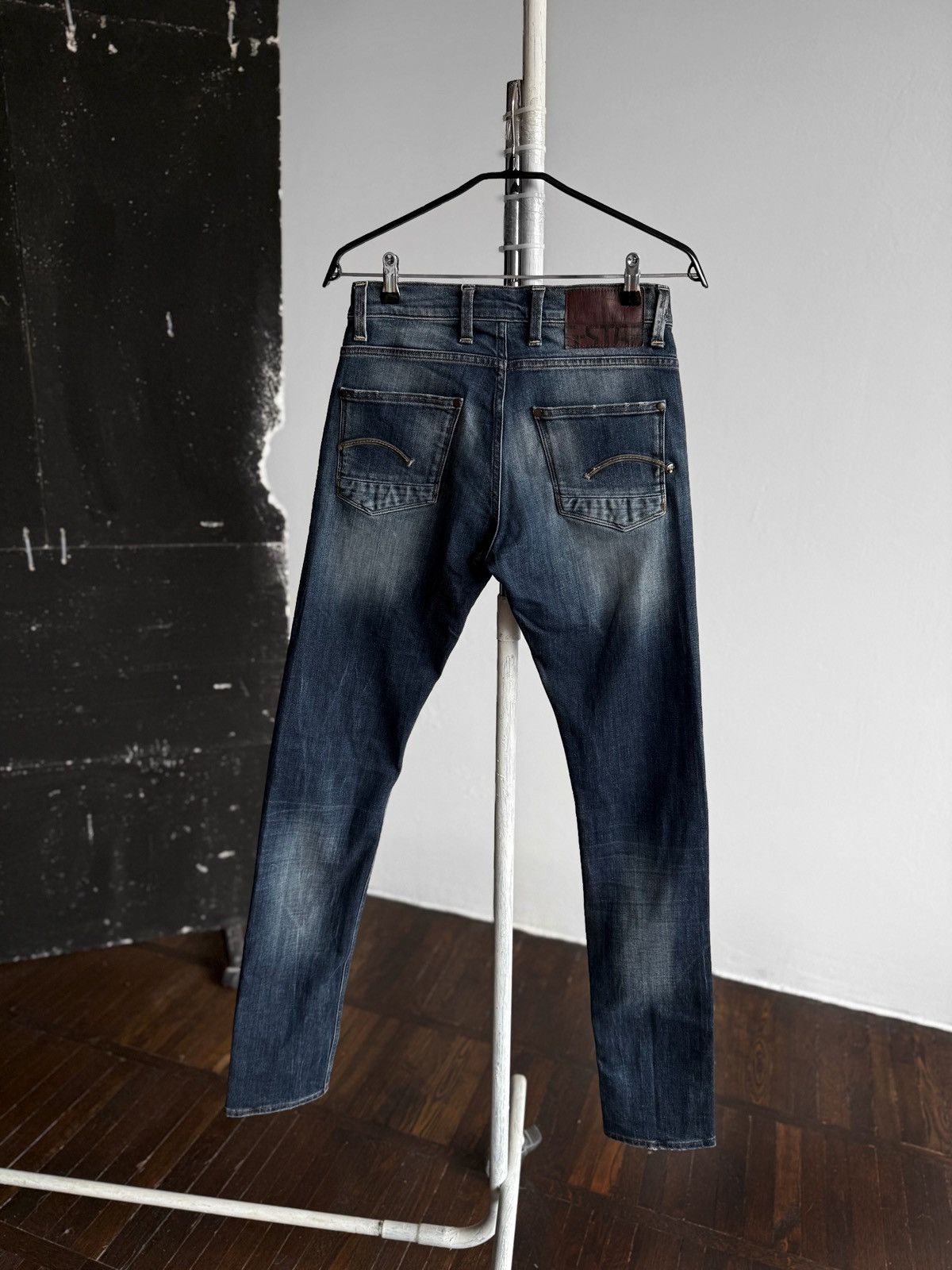 G-Star G-Star Raw Mens Blue Defend Super Slim Denim Jeans RRP €150 Size US 30 / EU 46 - 6 Thumbnail