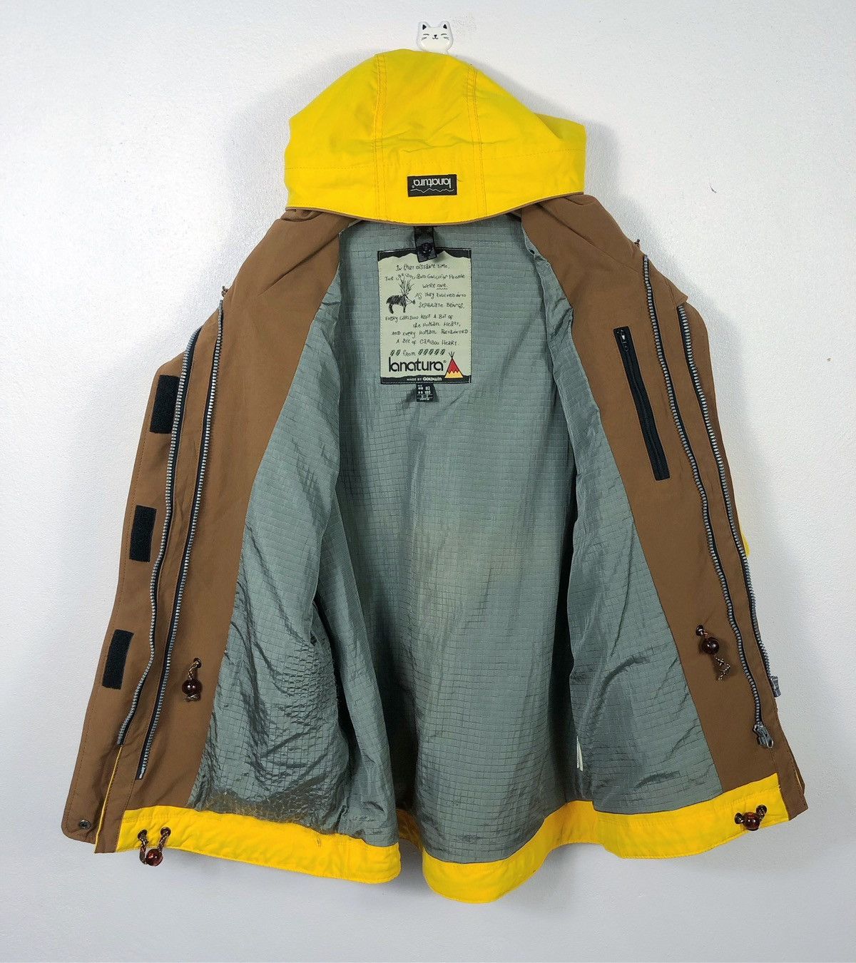 Goldwin × Vintage Rare Vintage Goldwin Lanatura Anorak Ski Jacket Size US M / EU 48-50 / 2 - 8 Thumbnail