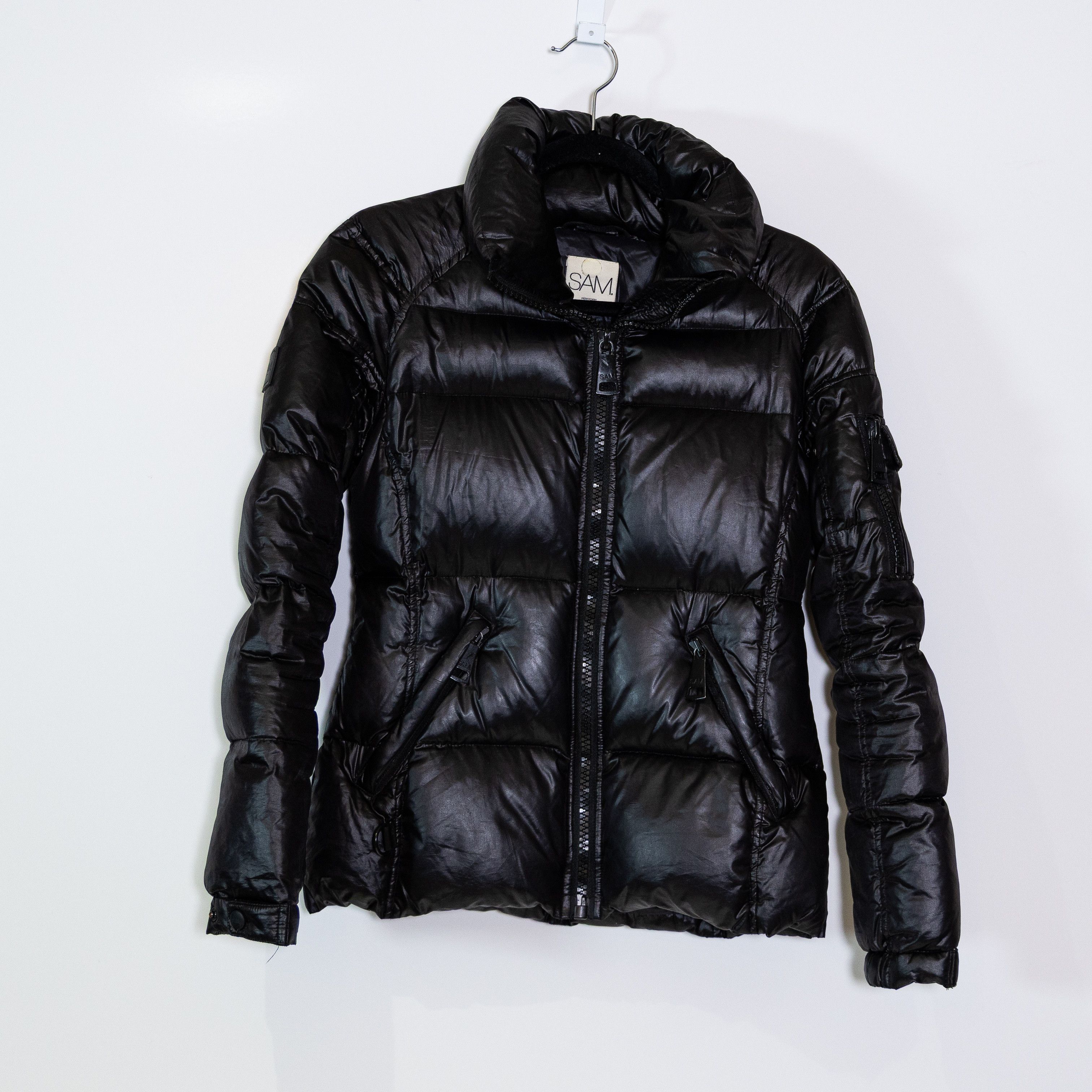 SAM. SAM Women's Feather Down Quilted Full Zip Size S / US 4 / IT 40 - 1 Thumbnail