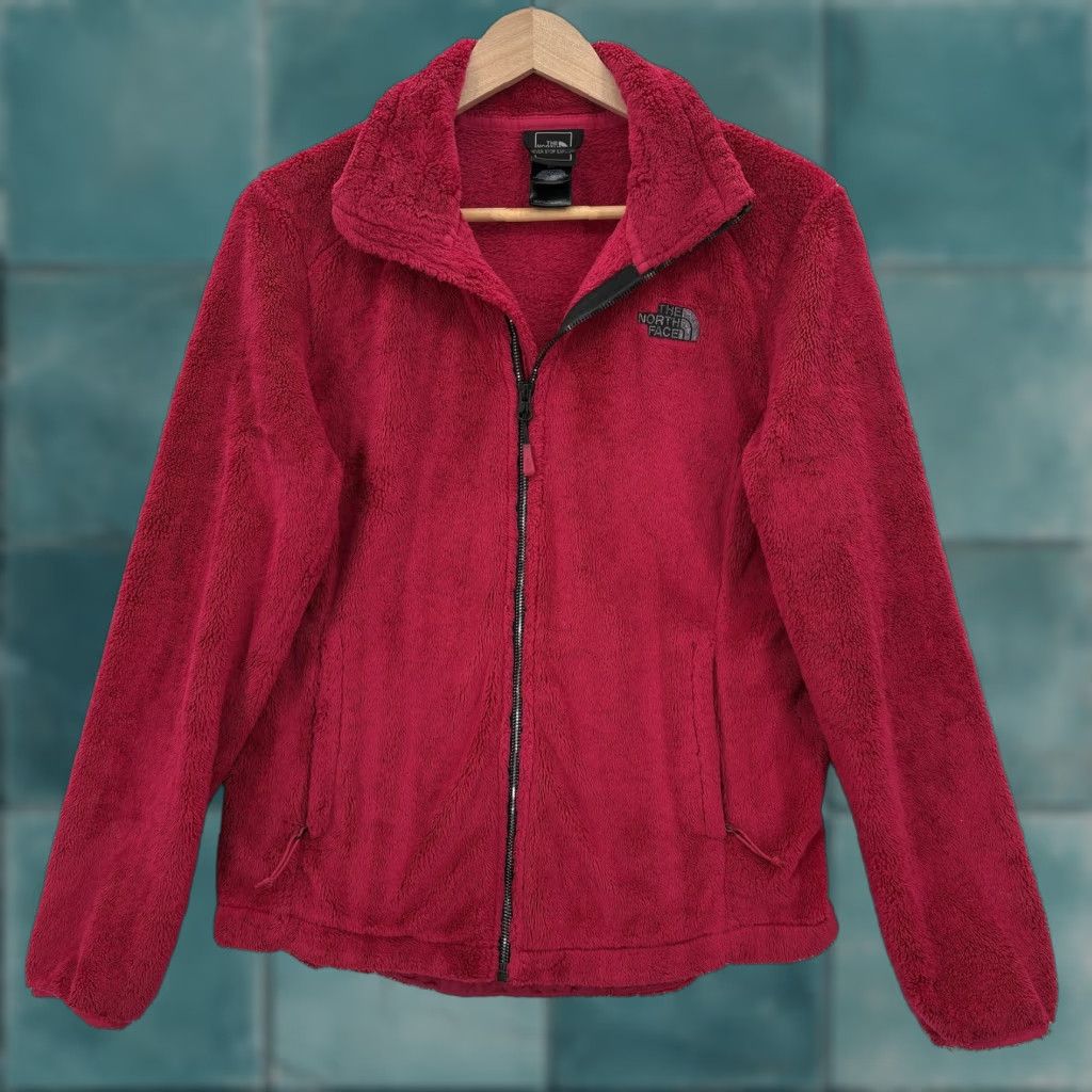 The North Face The North Face Osito 2 Fleece Jacket Womens Small Red Full Zip Cozy Warm Soft Jacket Women's S Red Full Zip Pockets Short Sleeve? Size S / US 4 / IT 40 - 1 Thumbnail