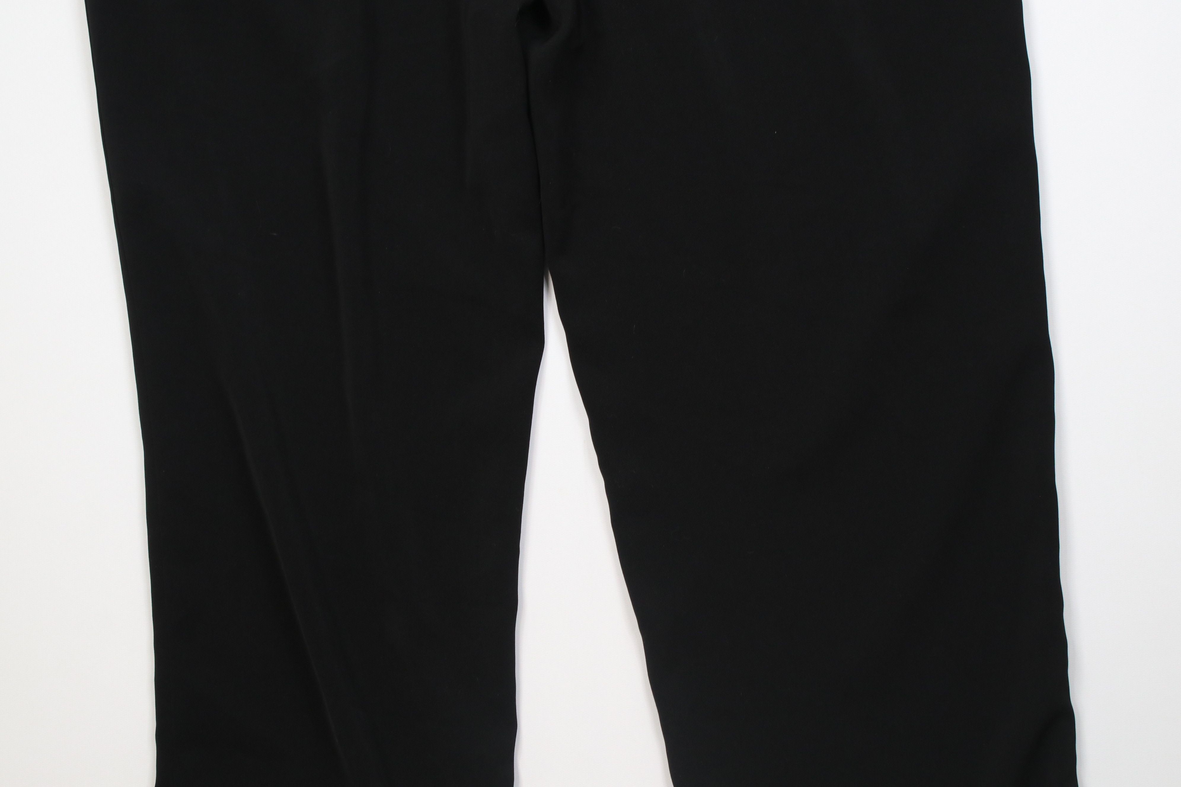 Vintage Vintage 90s Streetwear Microfiber Wide Leg Chino Pants Black Size US 38 / EU 54 - 11 Thumbnail
