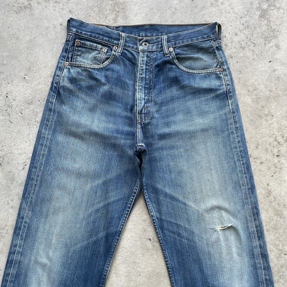 Levi's Vintage Levi’s 504 Faded BAGGY Jeans Denim Pants W31 Size US 31 - 3 Thumbnail