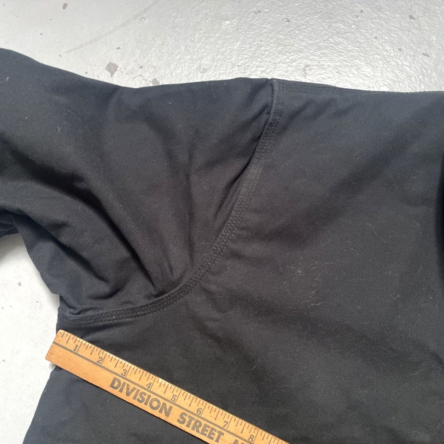 Carhartt Carhartt Jacket J01 J97 Detroit Canvas Lined Distressed Black XL-XXL Workwear Mens Vintage J001 J97 Embroidered USA Heritage 2XL Size US XXL / EU 58 / 5 - 2 Thumbnail