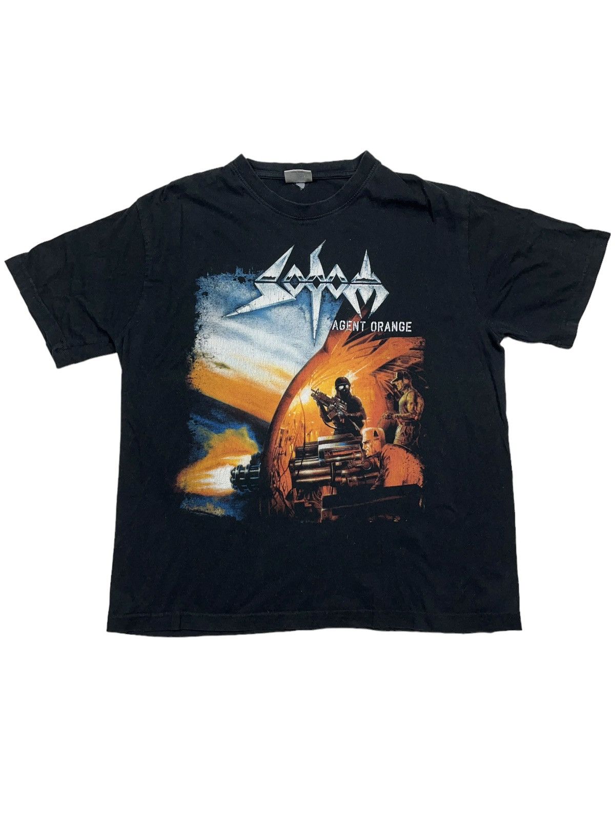 Band Tees Vintage 00s Sodom Agent Orange T-shirt Size US M / EU 48-50 / 2 - 1 Thumbnail
