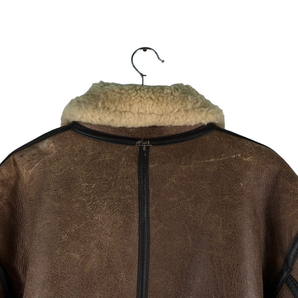 Other 🔥90’s VINTAGE SHEARLING LEATHER B 3 JACKET AVIREX DESIGN Size US L / EU 52-54 / 3 - 9 Thumbnail