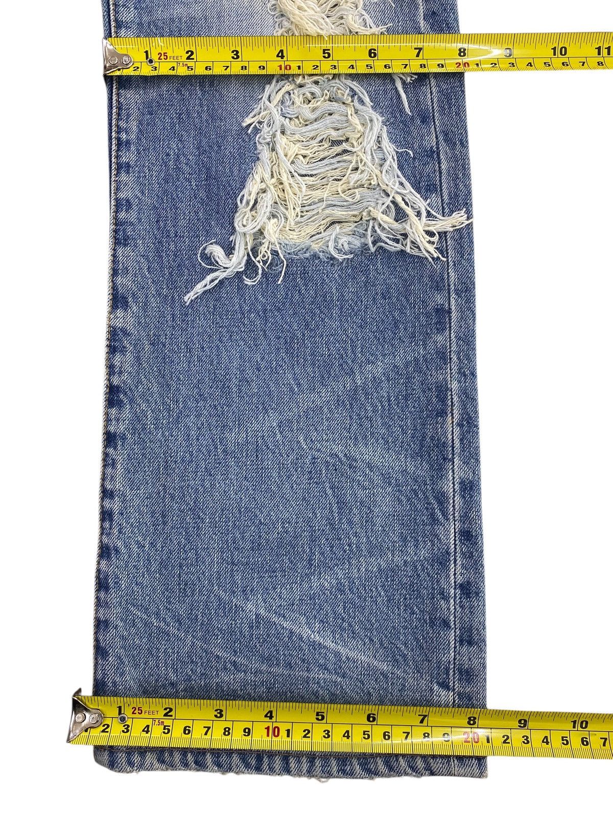 Japanese Brand Japanese Brand Ripped Distressed Straight Leg Style Size US 32 / EU 48 - 9 Thumbnail