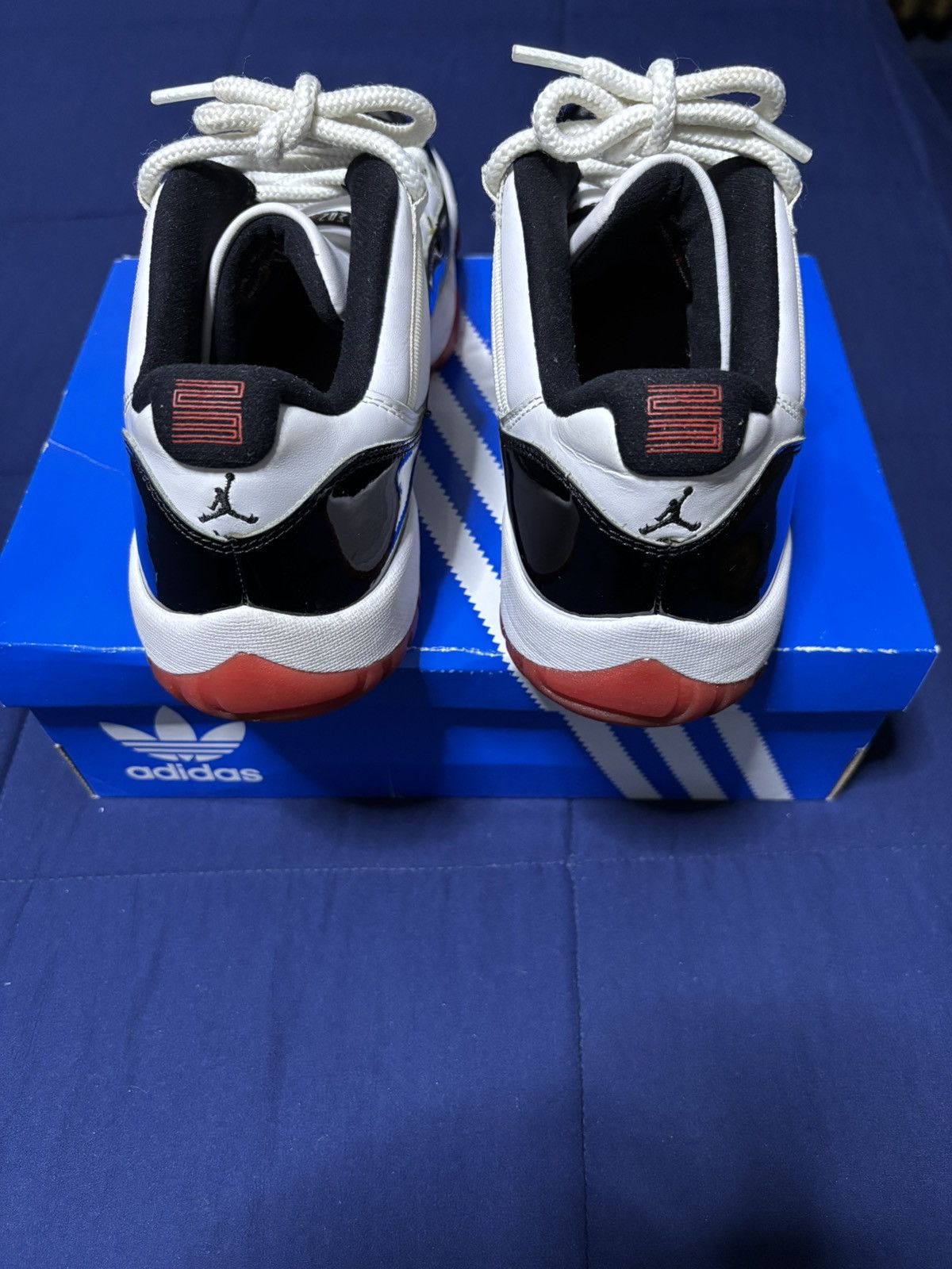 Jordan Brand Jordan 11 Retro Low Concord Bred 2020 Size 12 Size US 12 / EU 45 - 4 Thumbnail