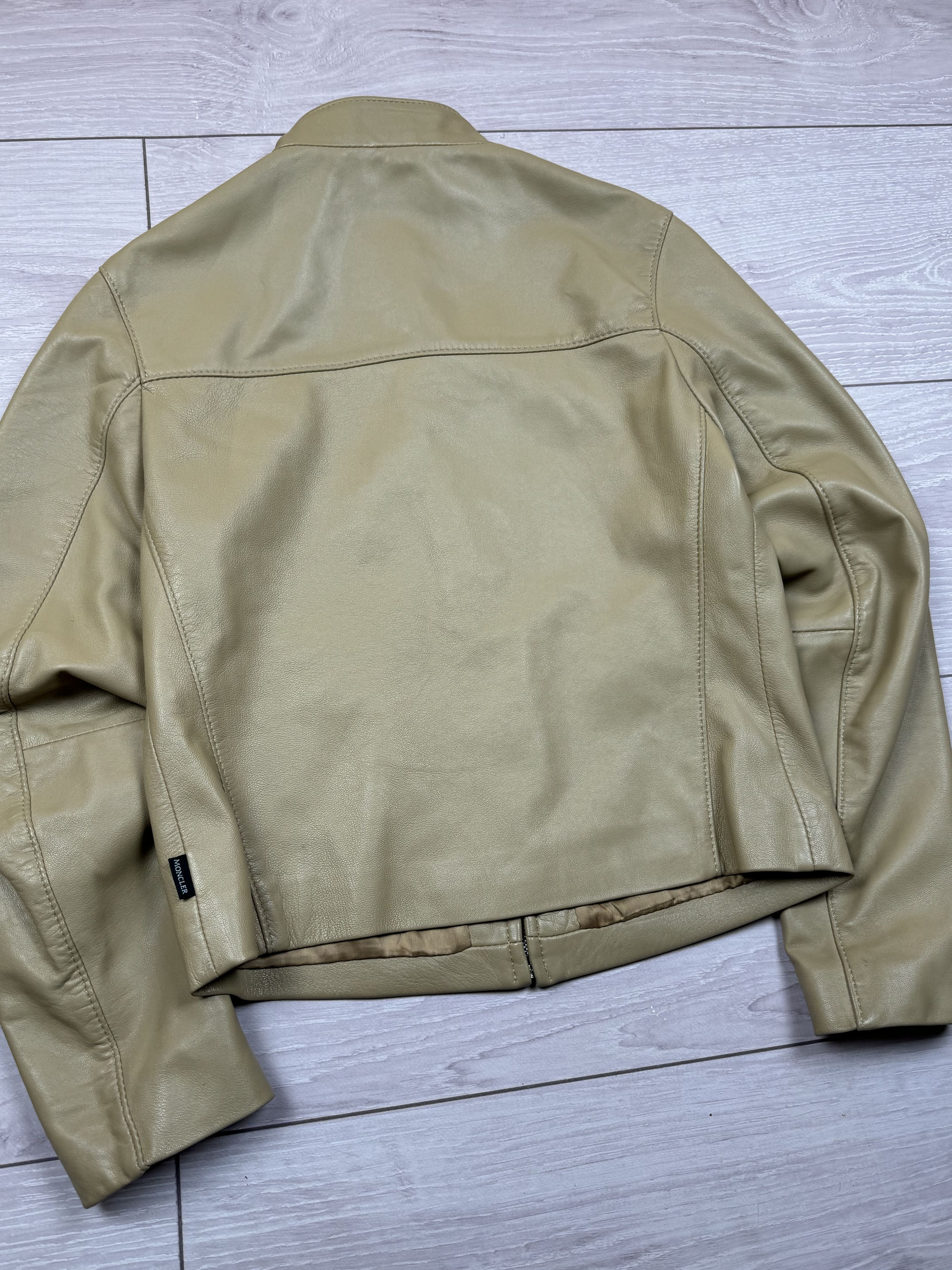 Moncler Moncler Leather woman jacket Size S / US 4 / IT 40 - 14 Thumbnail