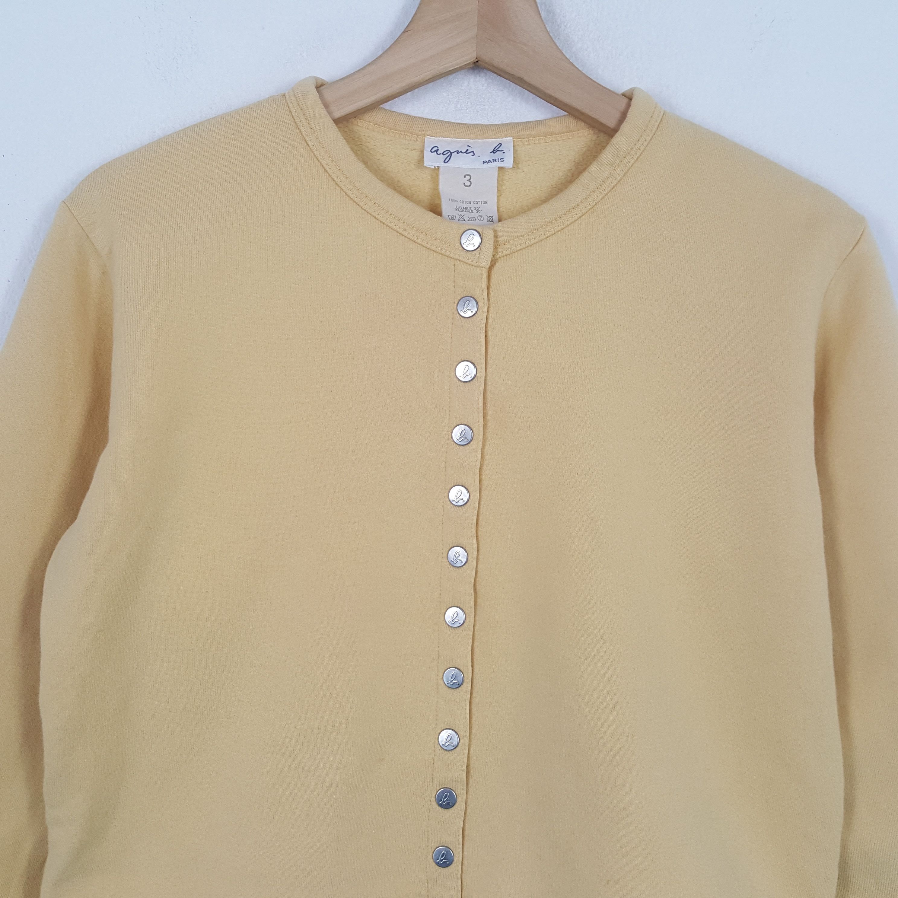 Japanese Brand × Vintage × agnes b. Vintage AGNES B. Fashion Designer Brand Shirts Size S / US 4 / IT 40 - 2 Thumbnail