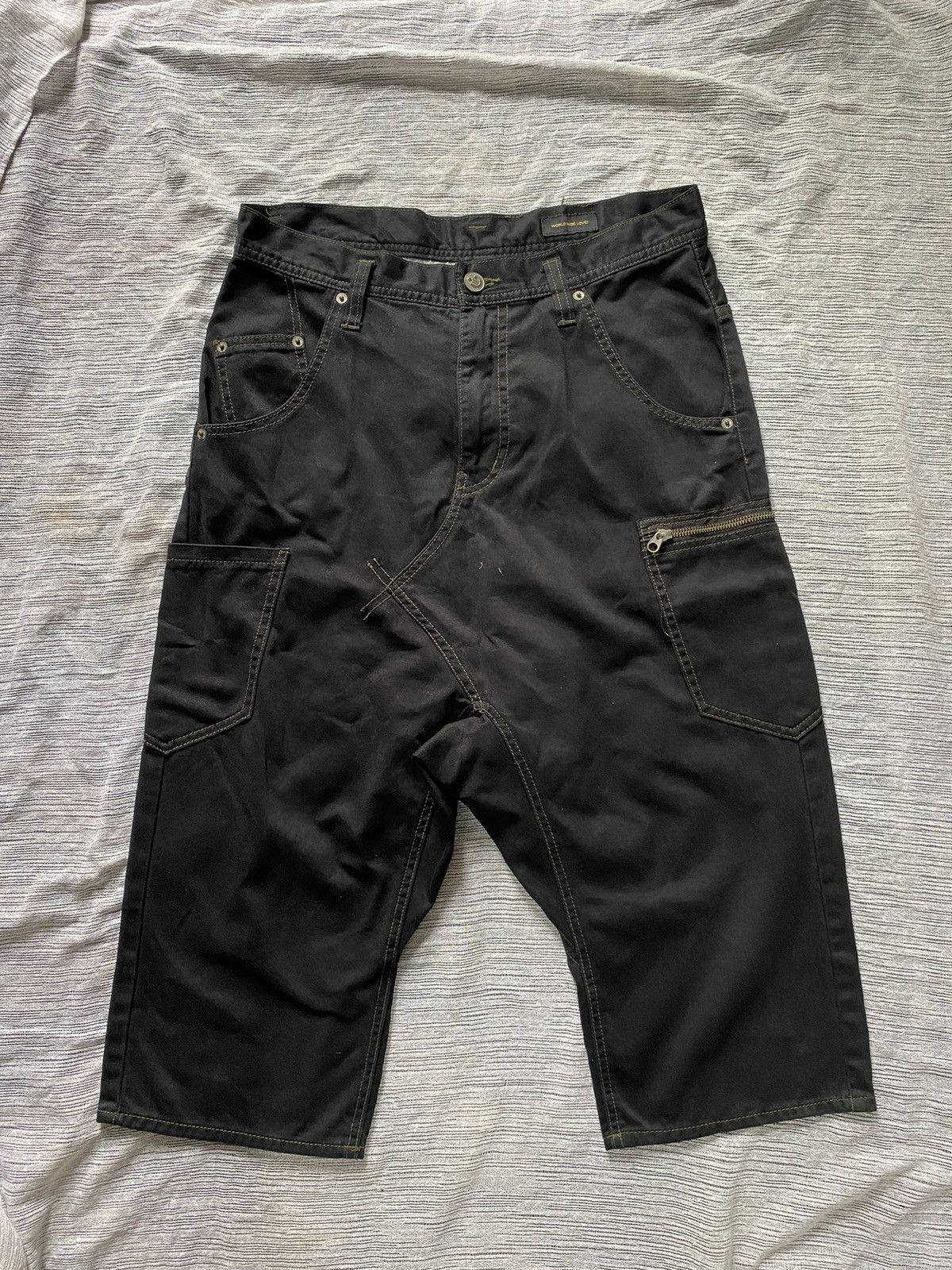 Crazy world wide love! Shorts 15” inseam