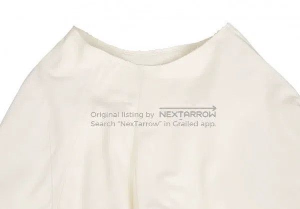Comme des Garcons Comme Des Garcons size M White Retro Design Skirt Size 23" - 3 Thumbnail