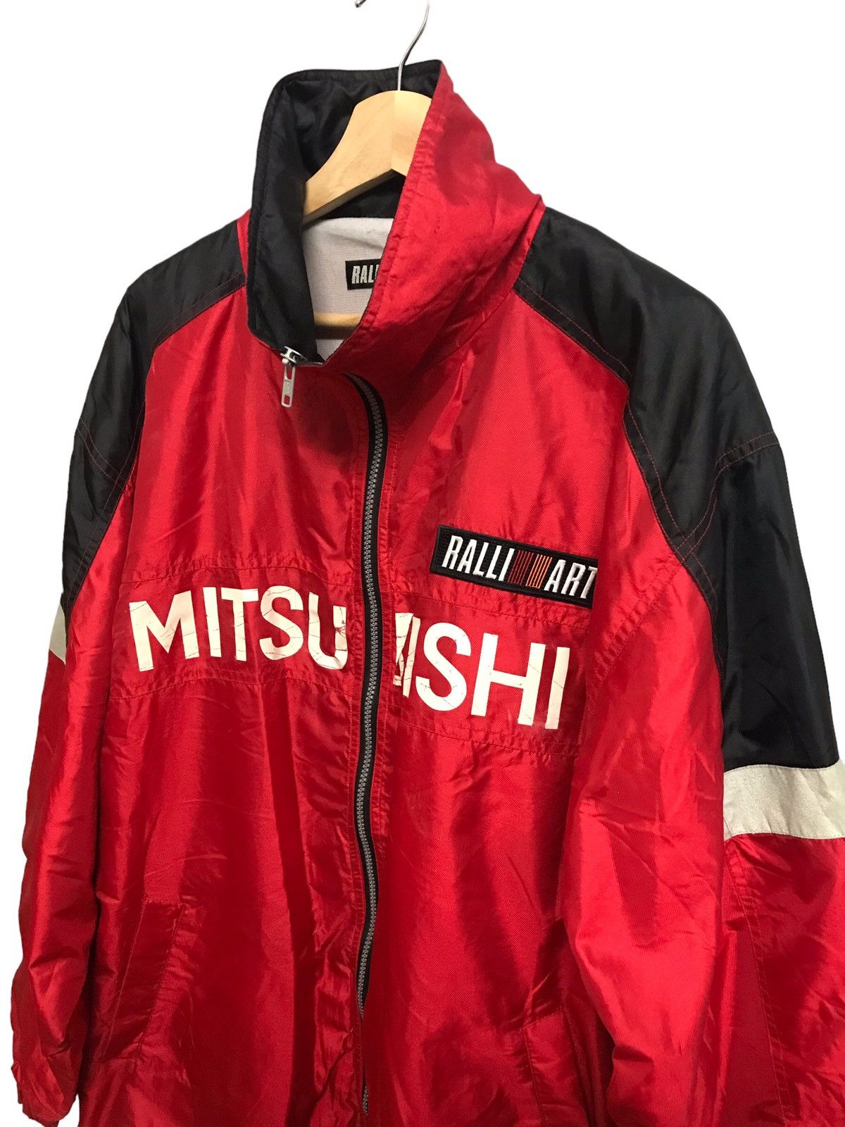 Japanese Brand × Vintage Vintage Mitsubishi Ralliart Racing Jacket Size US L / EU 52-54 / 3 - 2 Thumbnail