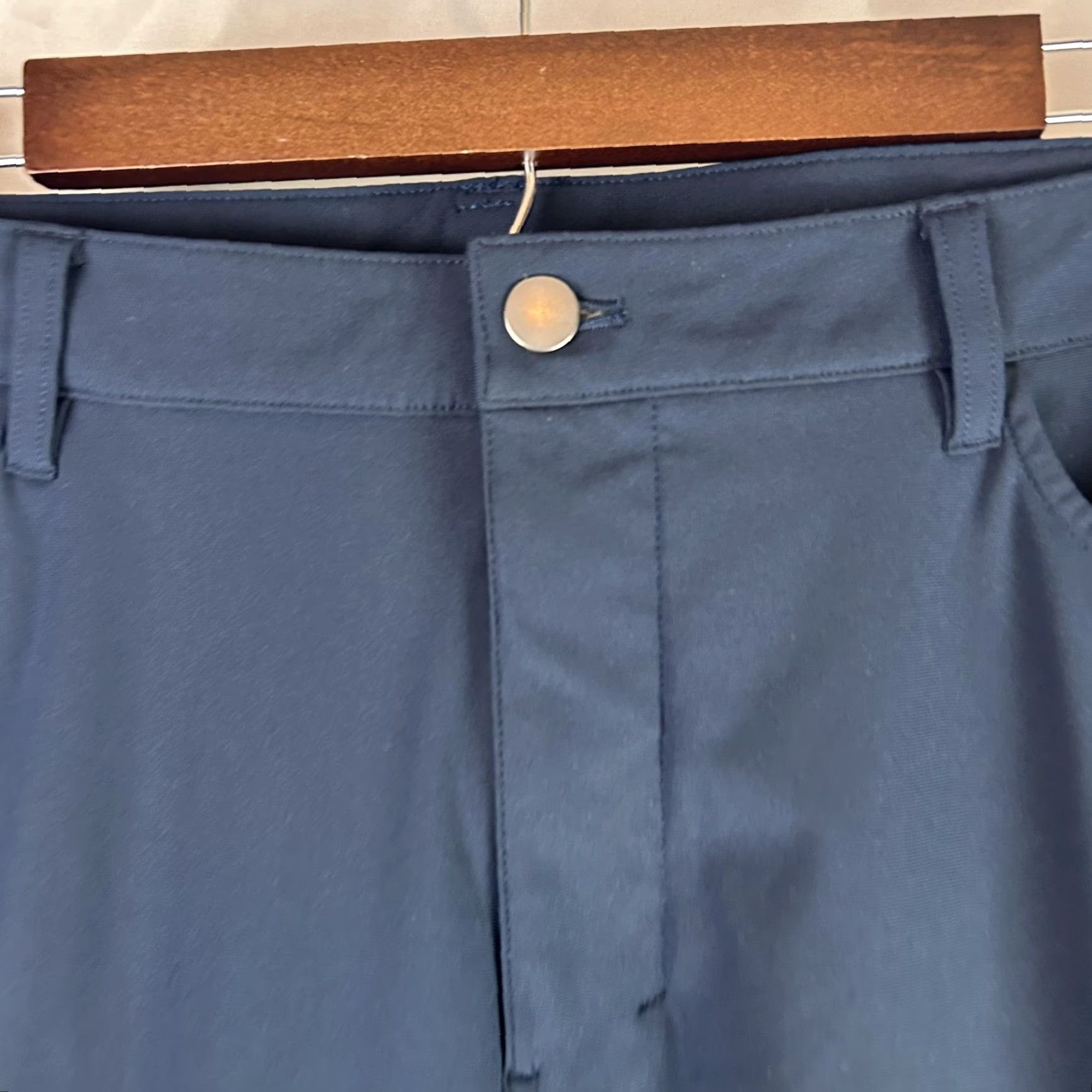 Lululemon Lululemon Pants Mens 38 Navy ABC 5-Pocket Performance Casual Work Travel Stretch Pants Size US 38 / EU 54 - 3 Thumbnail