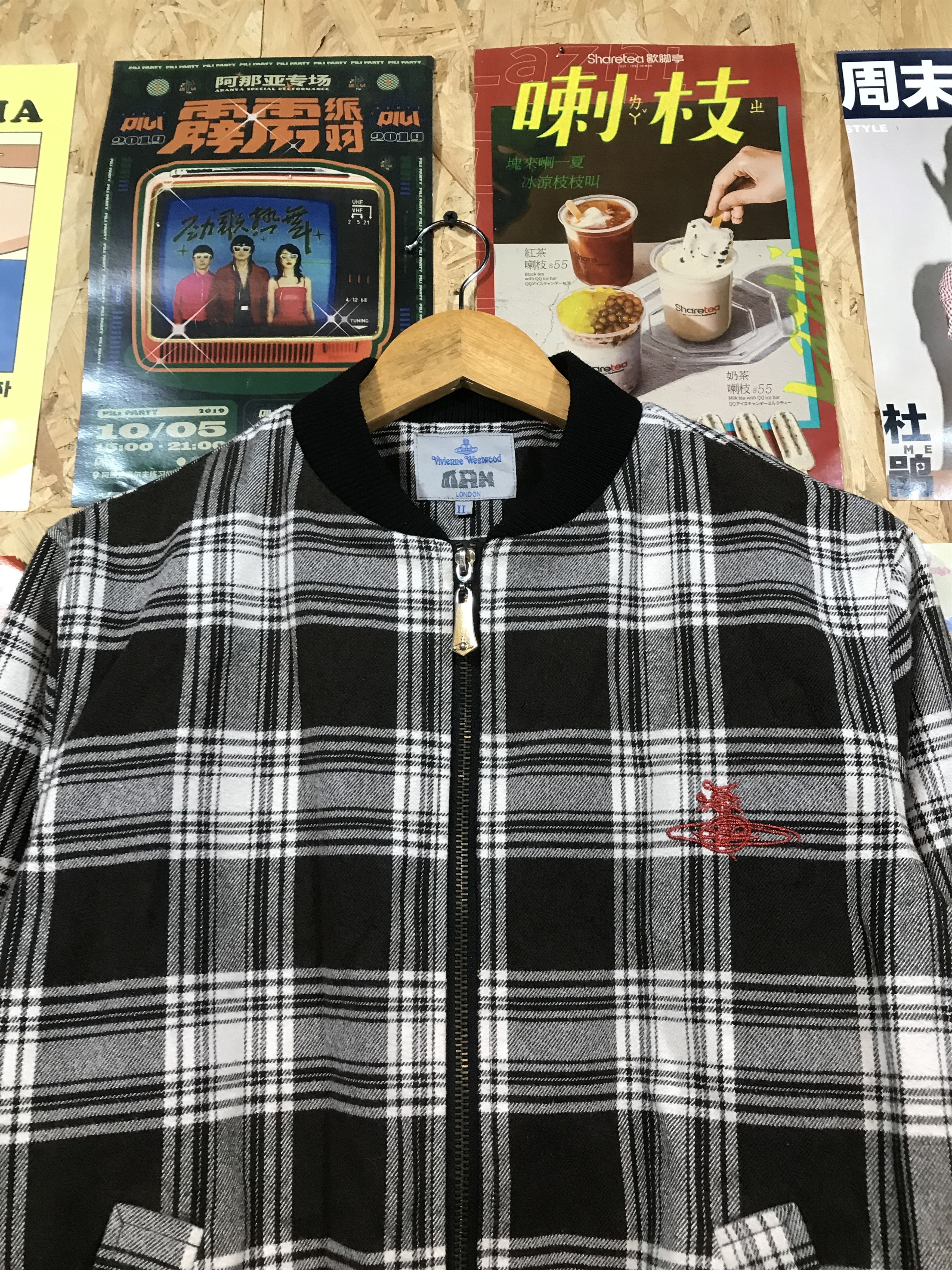 Vivienne Westwood Vivienne Westwood Checkered Bomber Jacket Size US S / EU 44-46 / 1 - 3 Thumbnail