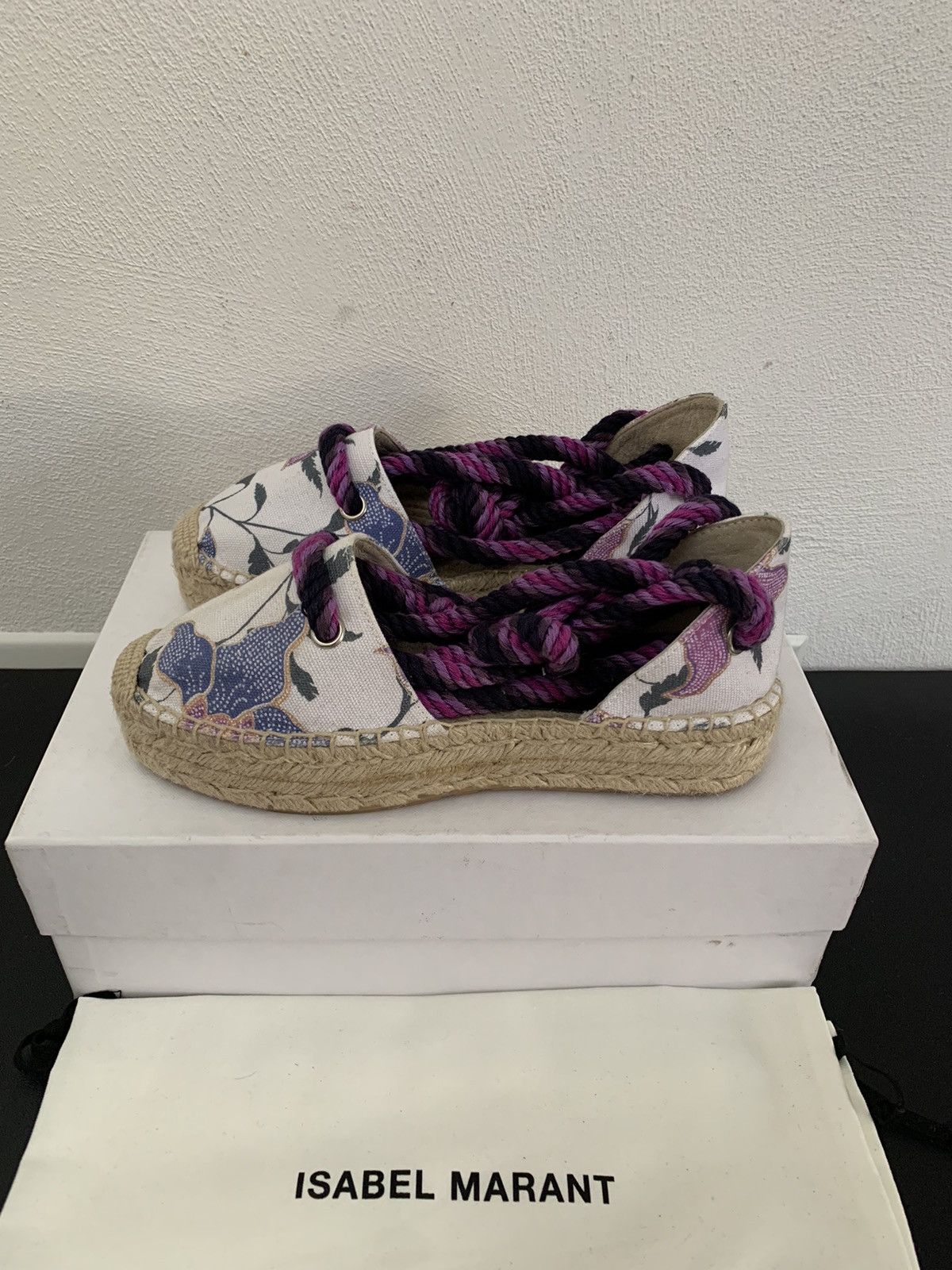 Isabel Marant Isabel Marant Laced Espadrillas Size US 6 / IT 36 - 2 Thumbnail
