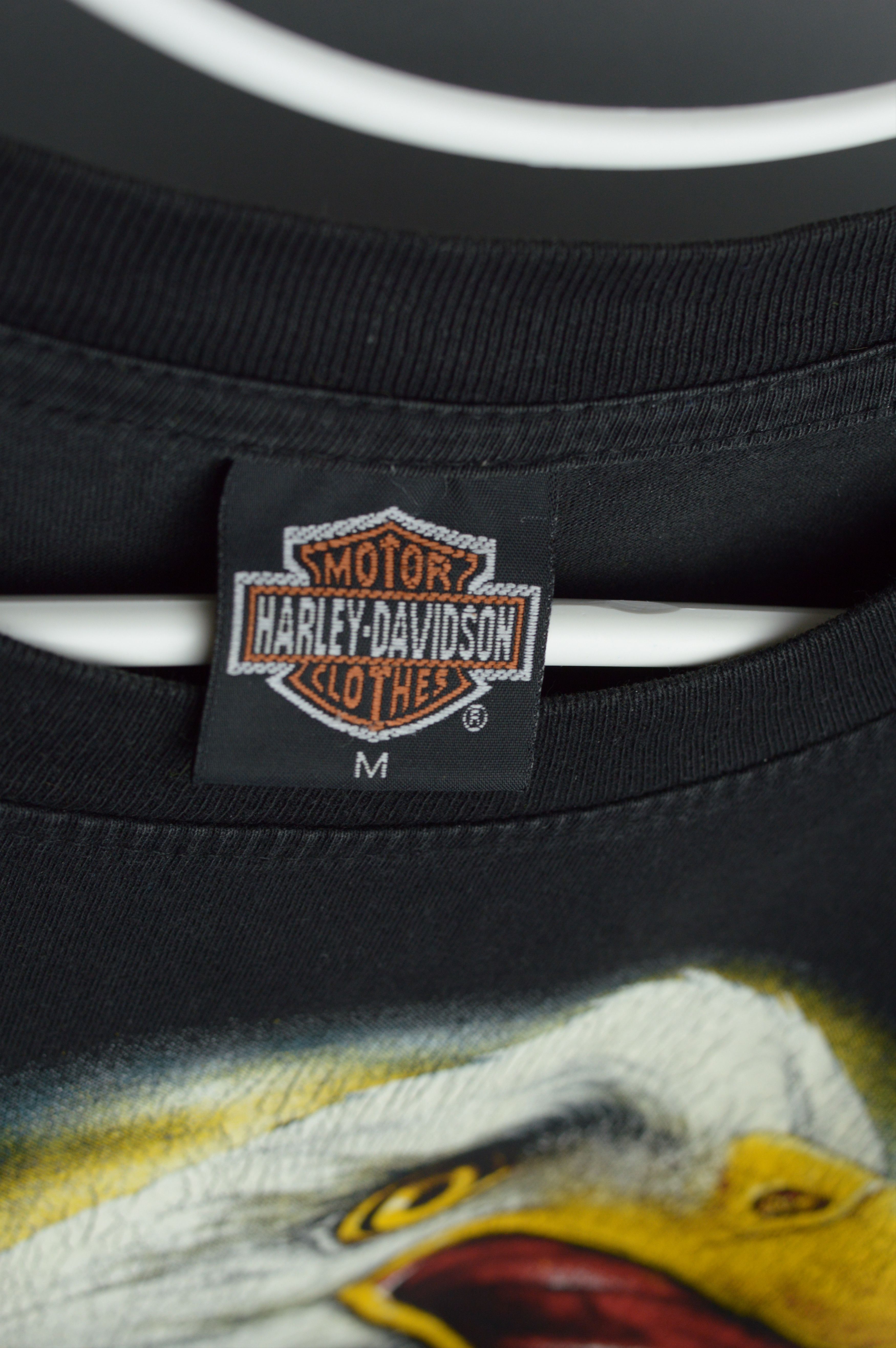 Harley Davidson Vintage Harley Davidson 90s t shirt Size US XL / EU 56 / 4 - 4 Thumbnail