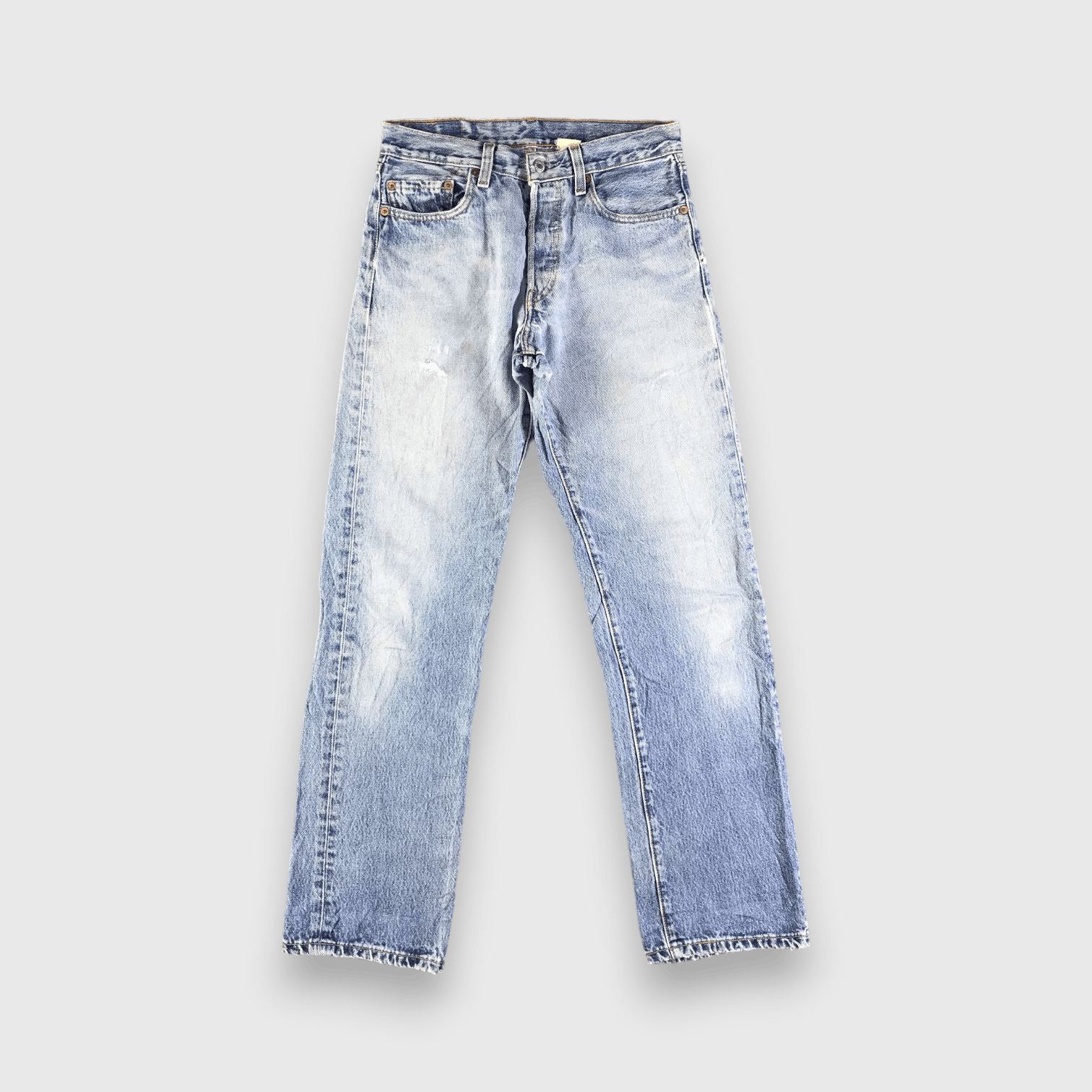 Levi's Vintage Blue Wash Levis 501 Jeans-J3730 Size US 29 - 1 Thumbnail