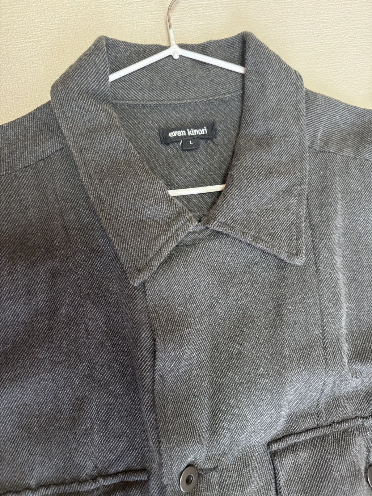 Evan Kinori Yarn dyed wool linen elastic pants Size US L / EU 52-54 / 3 - 3 Thumbnail