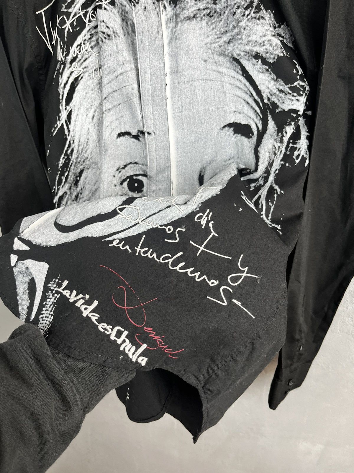 Desigual desigual albert einstein 3D print shirt rare size L Size US L / EU 52-54 / 3 - 6 Thumbnail