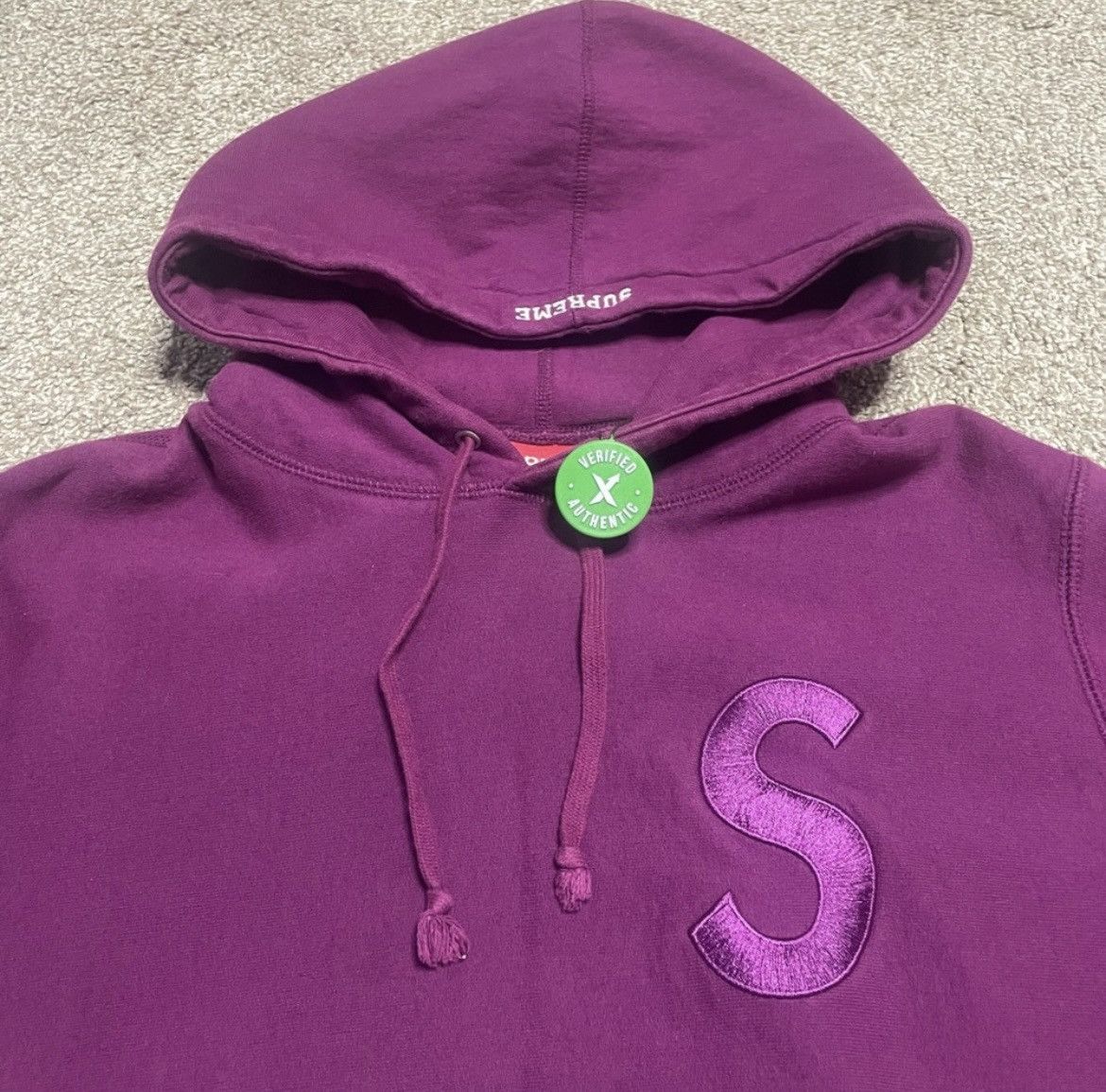 Supreme Purple Surpeme Hoodie Size US M / EU 48-50 / 2 - 4 Thumbnail