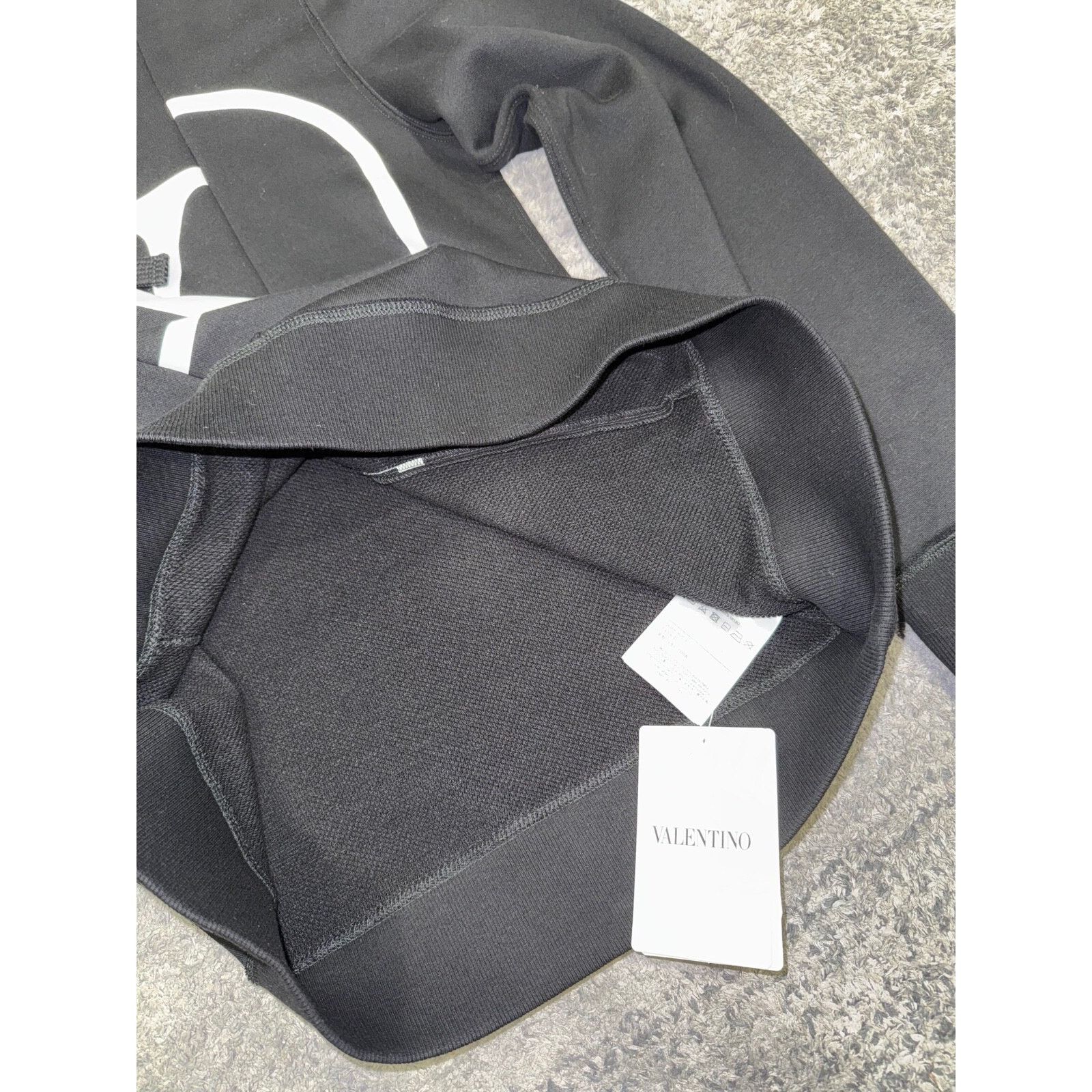 Valentino Valentino Garavani Print Hoodie Hooded Cotton L Large Size US L / EU 52-54 / 3 - 12 Thumbnail