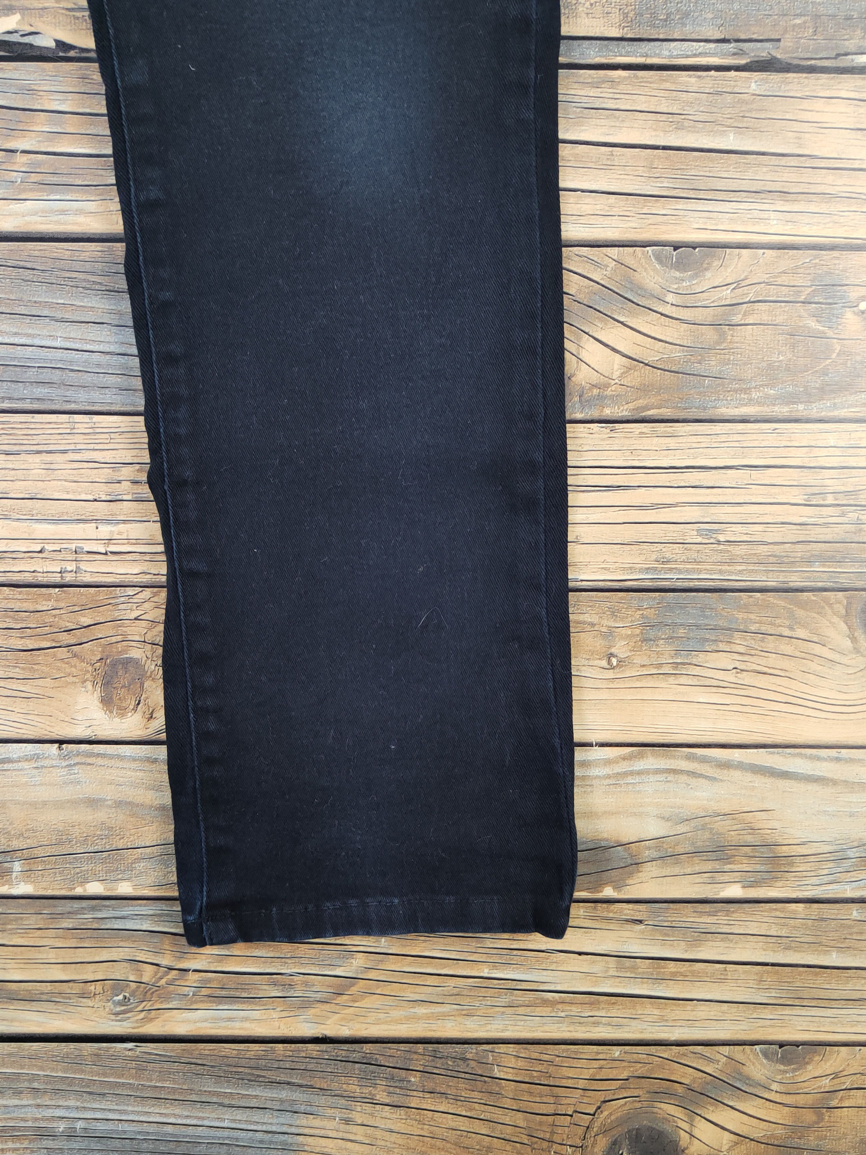 Edwin Edwin Black Distressed Ripped denim Jeans #W1501 Size US 30 / EU 46 - 6 Thumbnail
