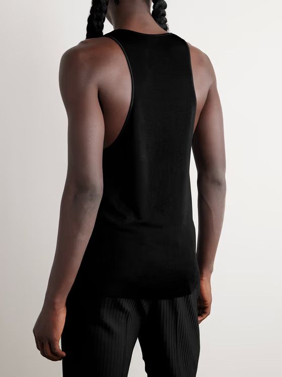 Saint Laurent Paris o1s1wg110125 777520 Debardeur Decollete Knitted Tank Top Size US XS / EU 42 / 0 - 4 Thumbnail