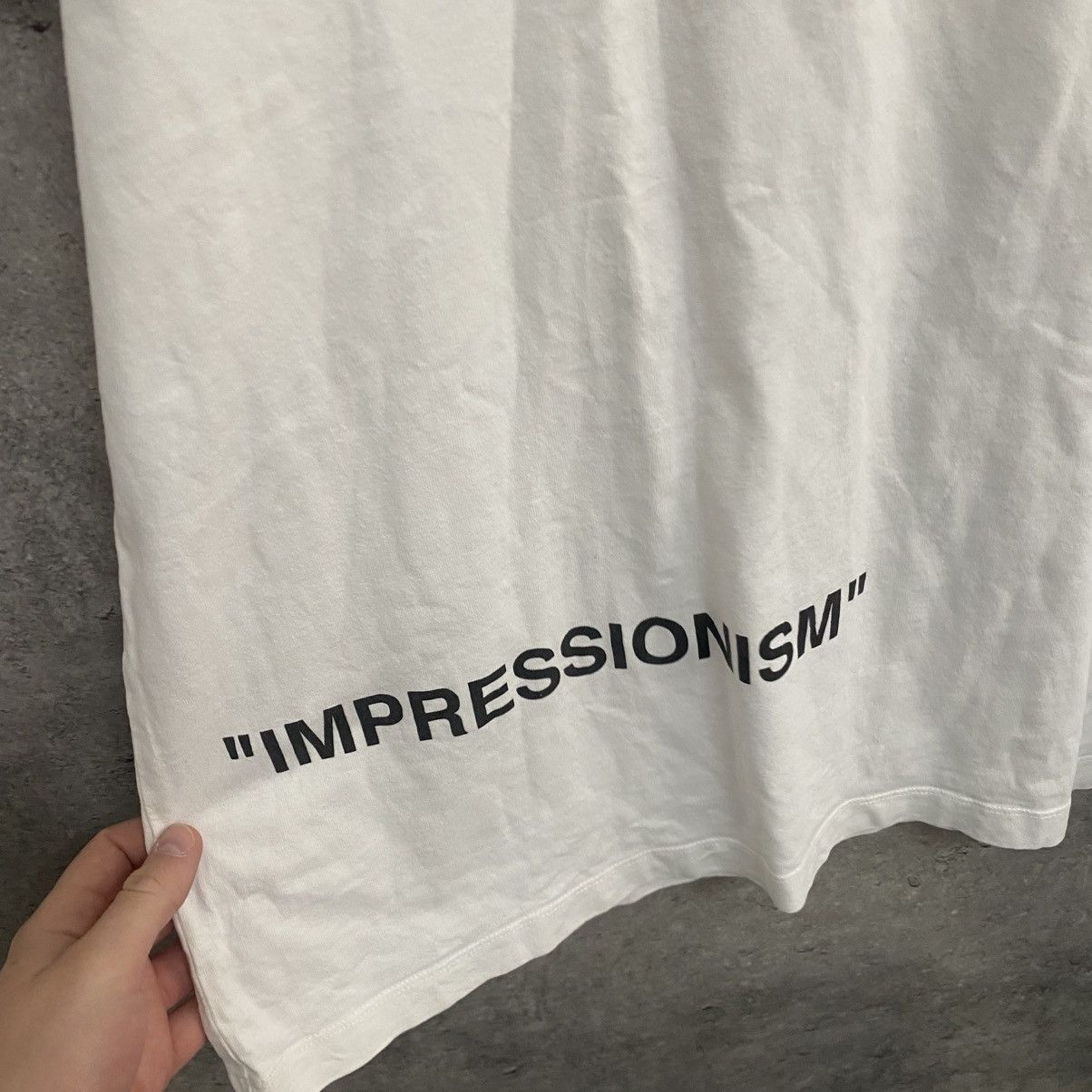 Off-White Off White Impressionism T-Shirt Big Logo Size US S / EU 44-46 / 1 - 9 Thumbnail