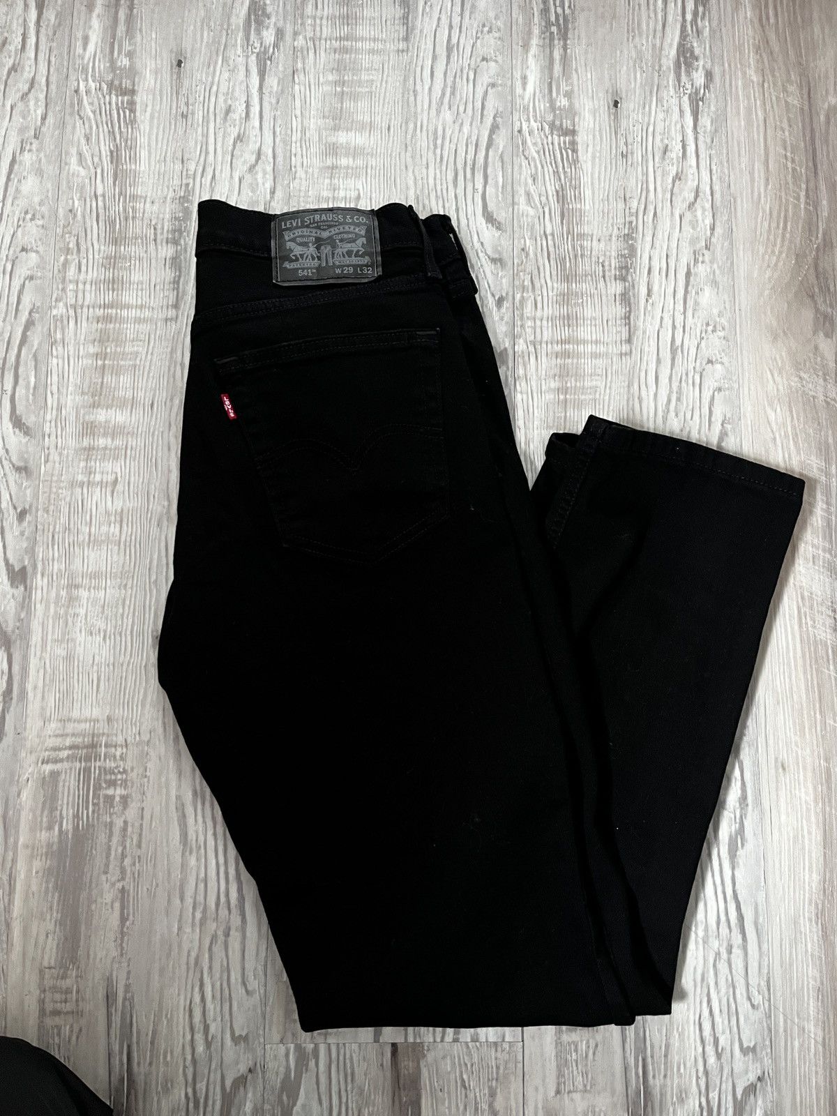 Levi's Levis Black Pants Size US 29 - 1 Thumbnail