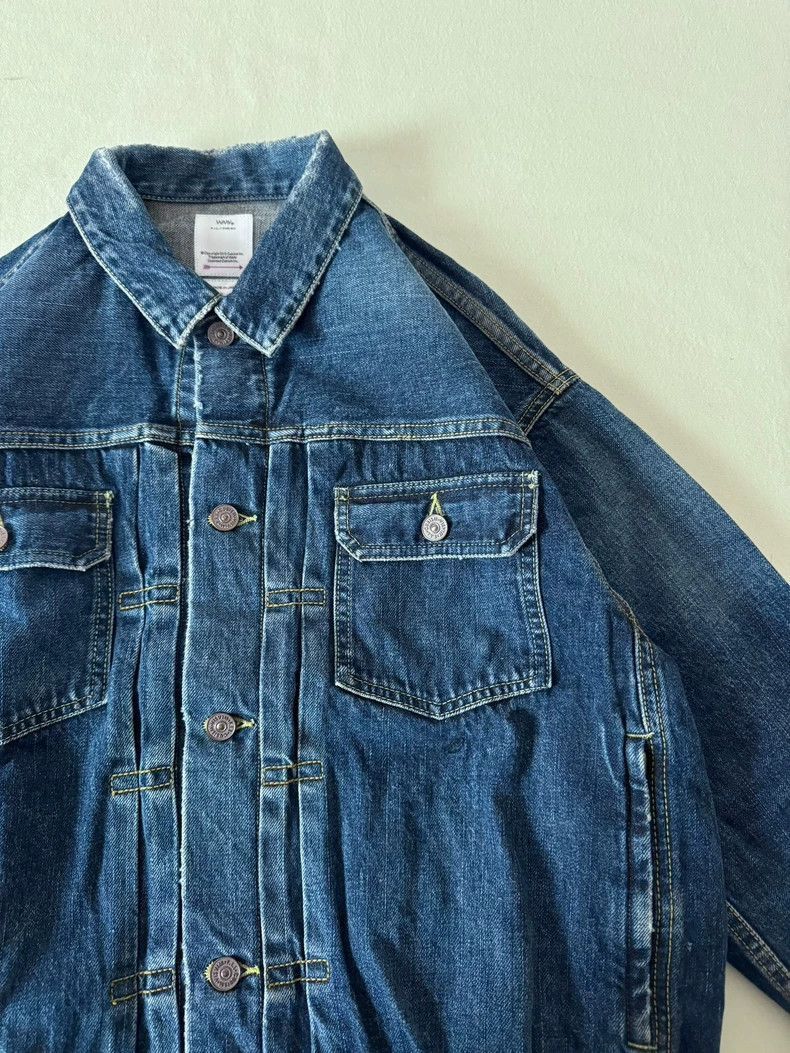 Visvim VisvimVISVIM Denim Jacket Women’s Size W0-2504 Size XS / US 0-2 / IT 36-38 - 4 Thumbnail