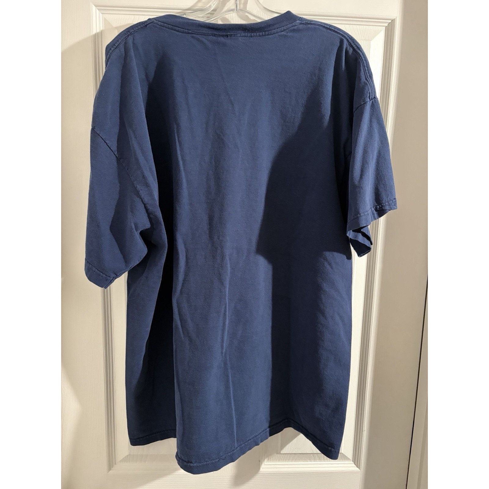 Nike Vtg 90s Nike Navy Blue Shirt Sz 2XL Yellow Check White Tag Size US XXL / EU 58 / 5 - 5 Thumbnail